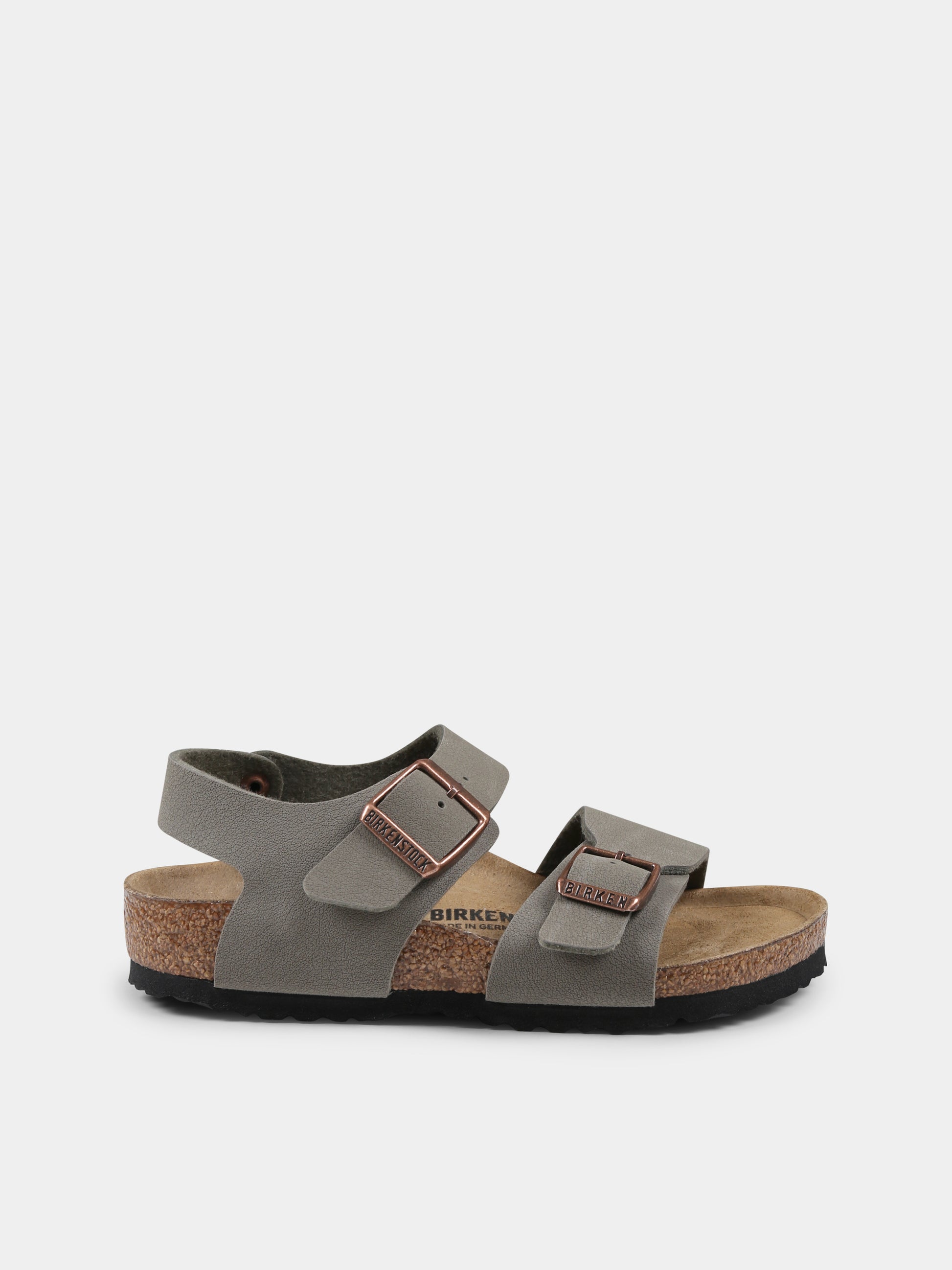 Sandali New York marroni per bambino,Birkenstock,1029747 NEW YORK