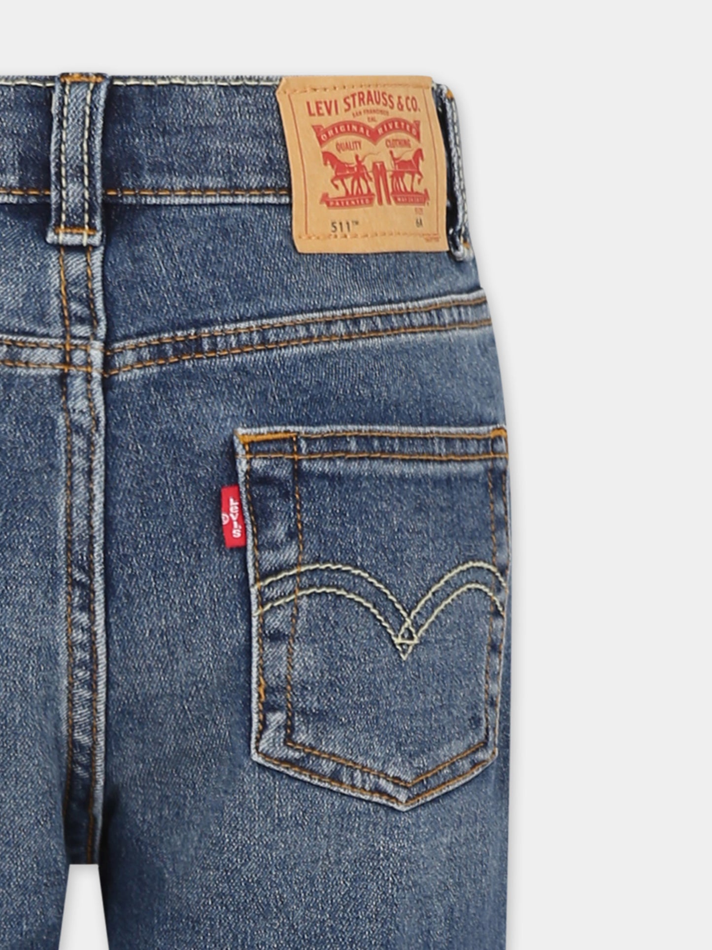 Shorts 511 denim per bambino,Levi's Kids,M374 DC3