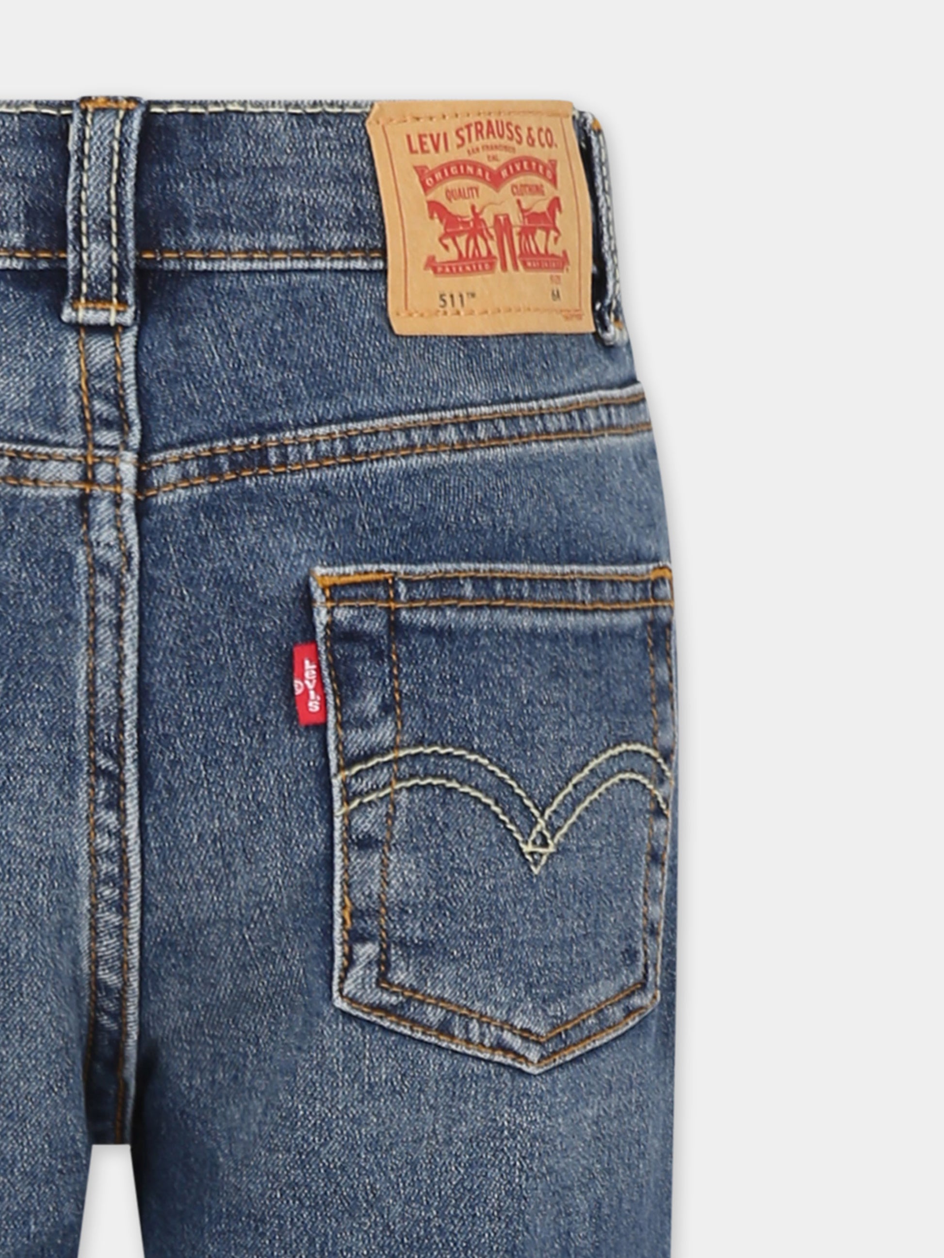Shorts 511 denim per bambino,Levi's Kids,M374 DC3