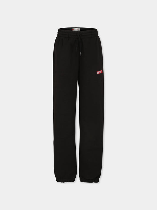 Pantaloni neri per bambino con logo,Levi's Kids,23WLK9EJ7639EJ763 K84