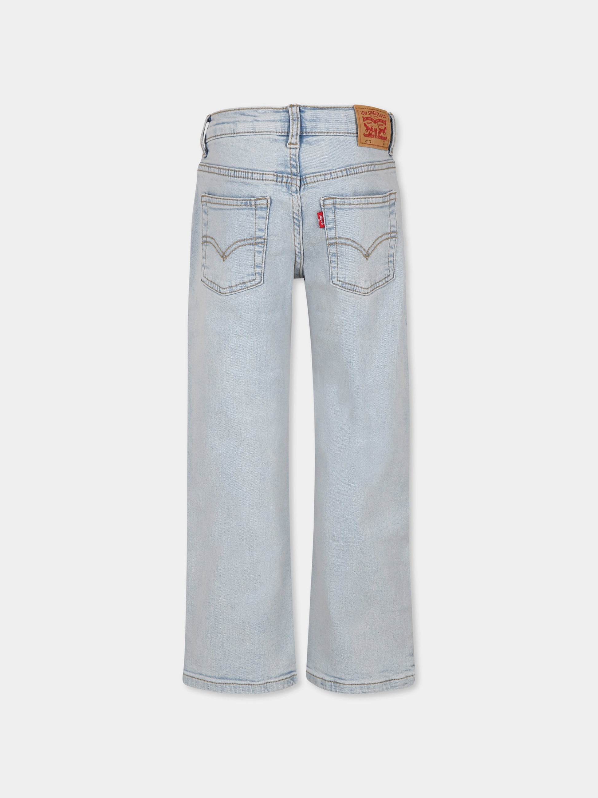 Jeans 551Z blu per bambino con logo,Levi's Kids,24SLK8ED512 L89