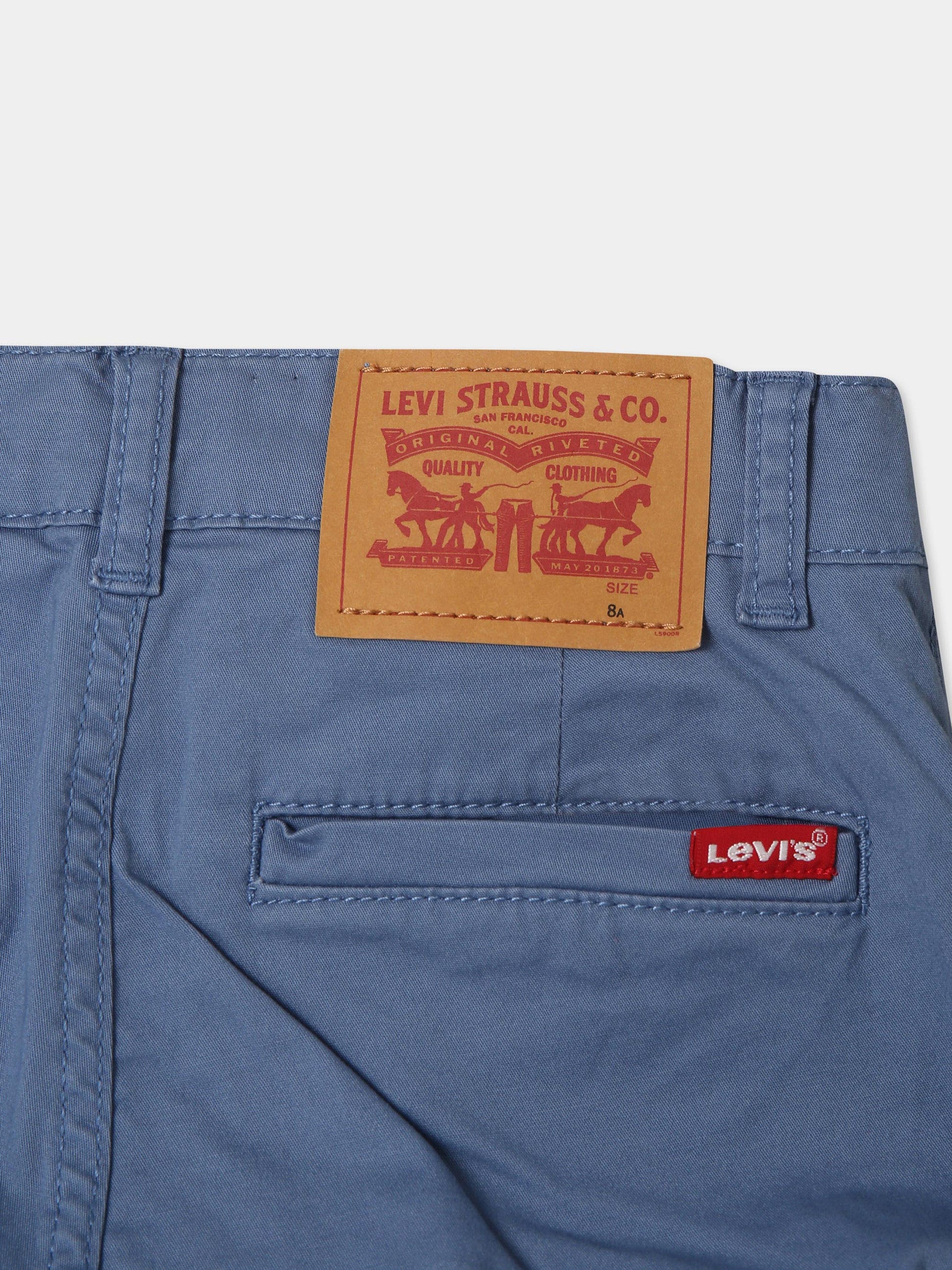 Pantaloni blu per bambino con logo,Levi's Kids,24SMLK8EK792 BIA