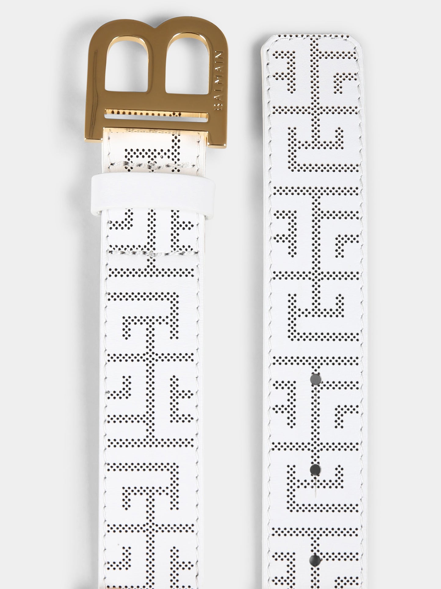 Ceinture blanche pour fille avec labyrinthe