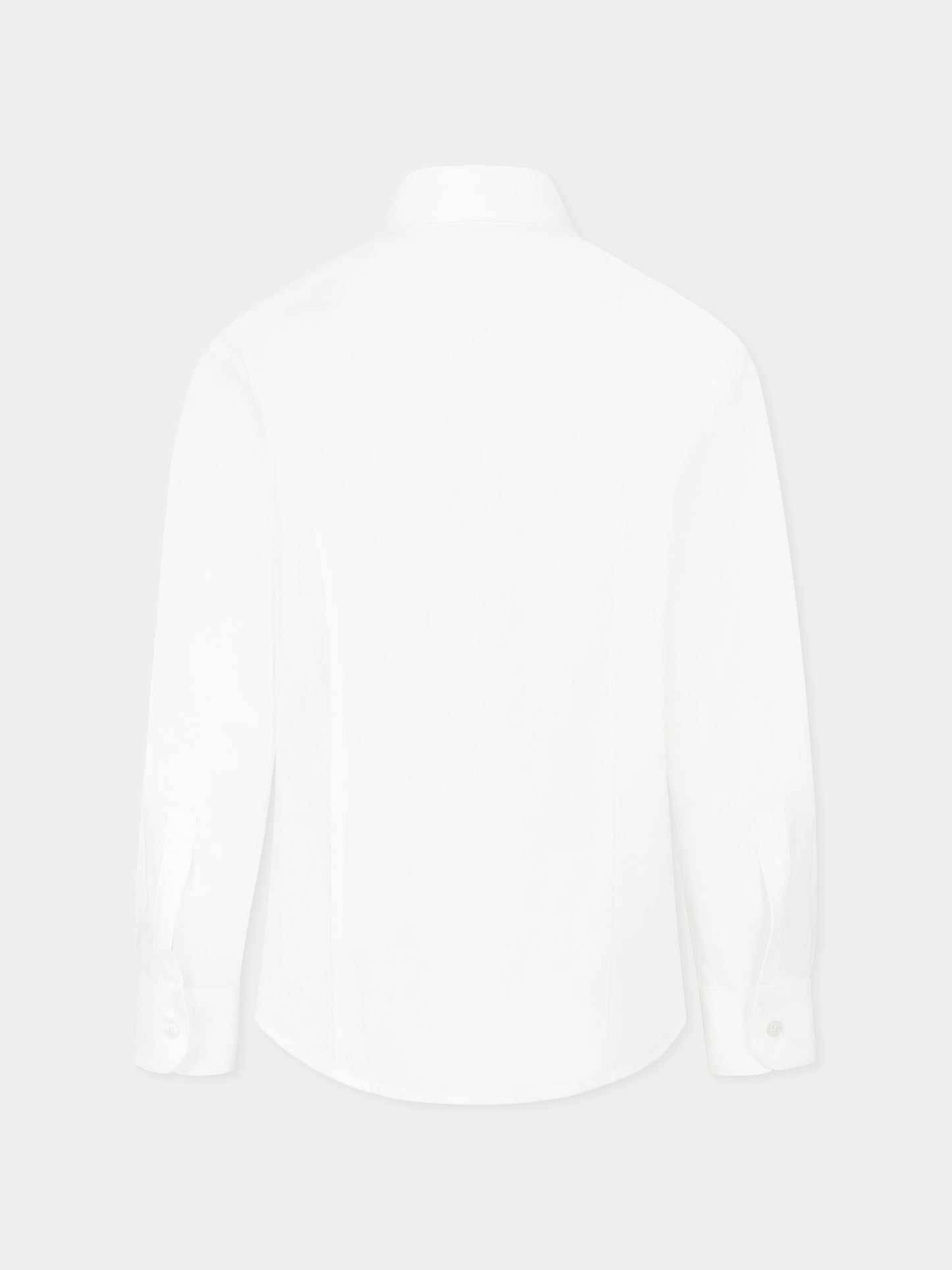 Camicia bianca per bambino con iconico labirinto,Balmain Kids,BW5P10 P0479 100OR