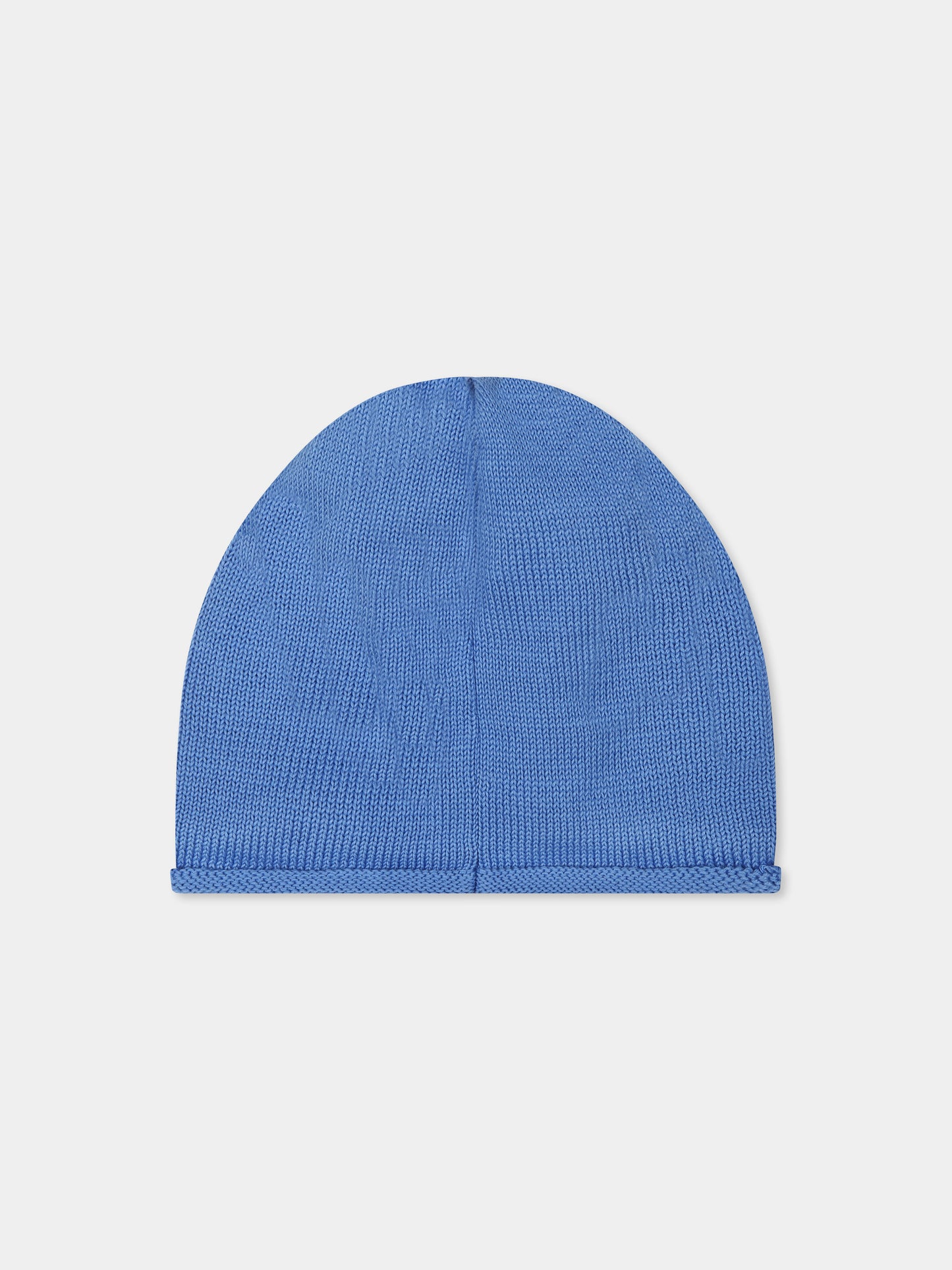 Cappello azzurro per neonato con orsetto,Little Bear,1104 AZZURRO/CIELO