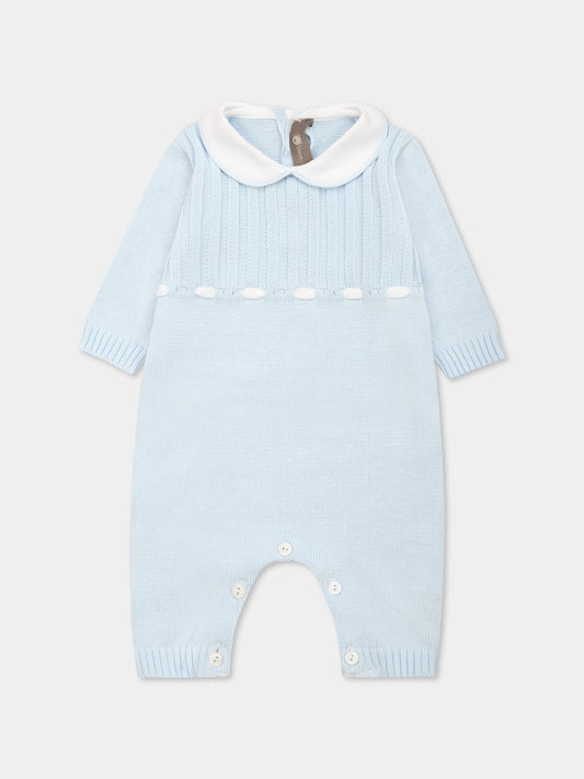 Combinaison bleu clair pour bébé garçon