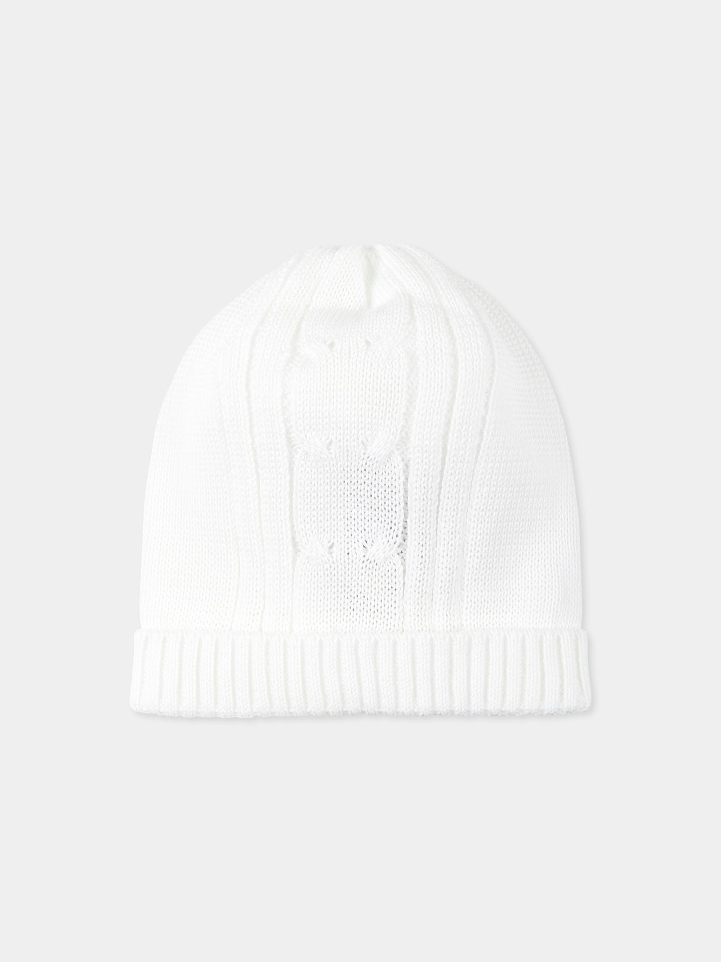 Cappello bianco per neonati,Little Bear,1114 BIANCO