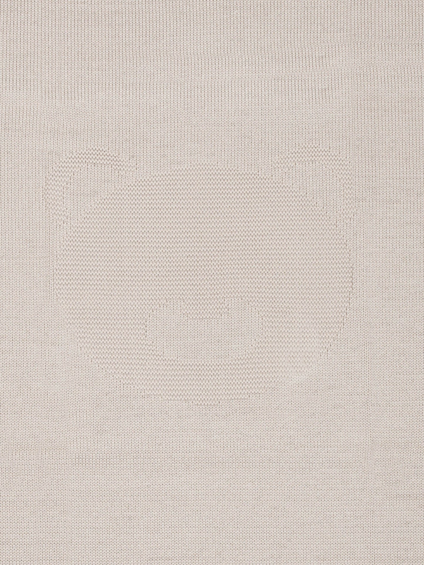 Couverture beige pour bébé enfants avec ours
