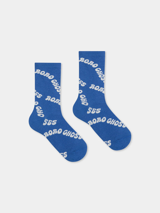 Ensemble de chaussettes multicolores pour enfants avec logo