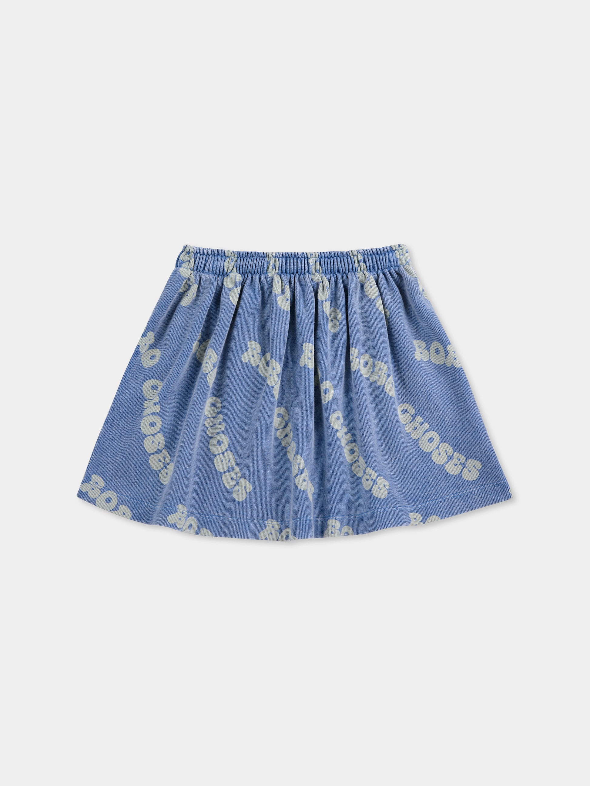Gonna denim per bambina con logo all over,Bobo Choses,B125AC141