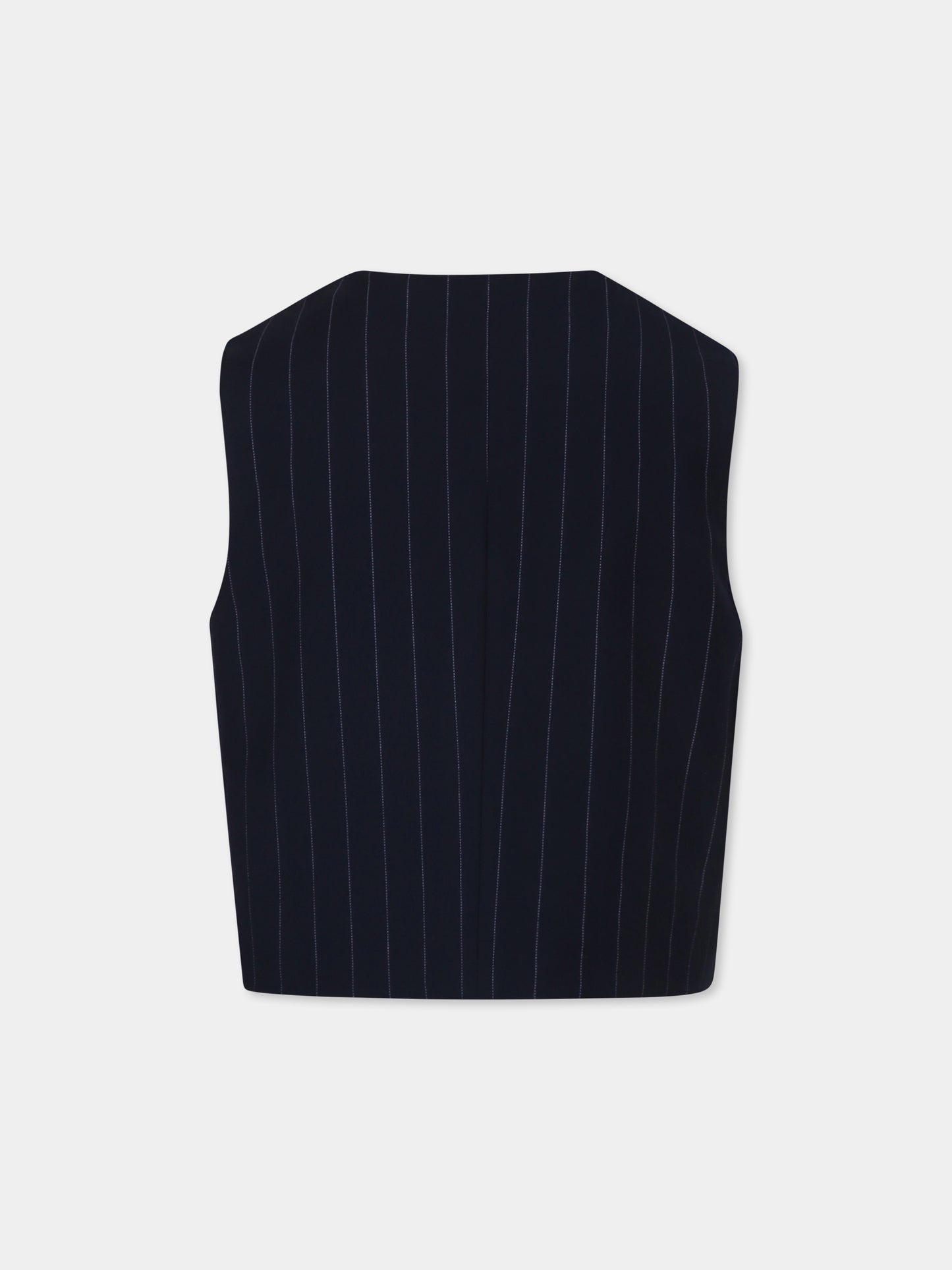 Gilet bleu pour garçon avec logo