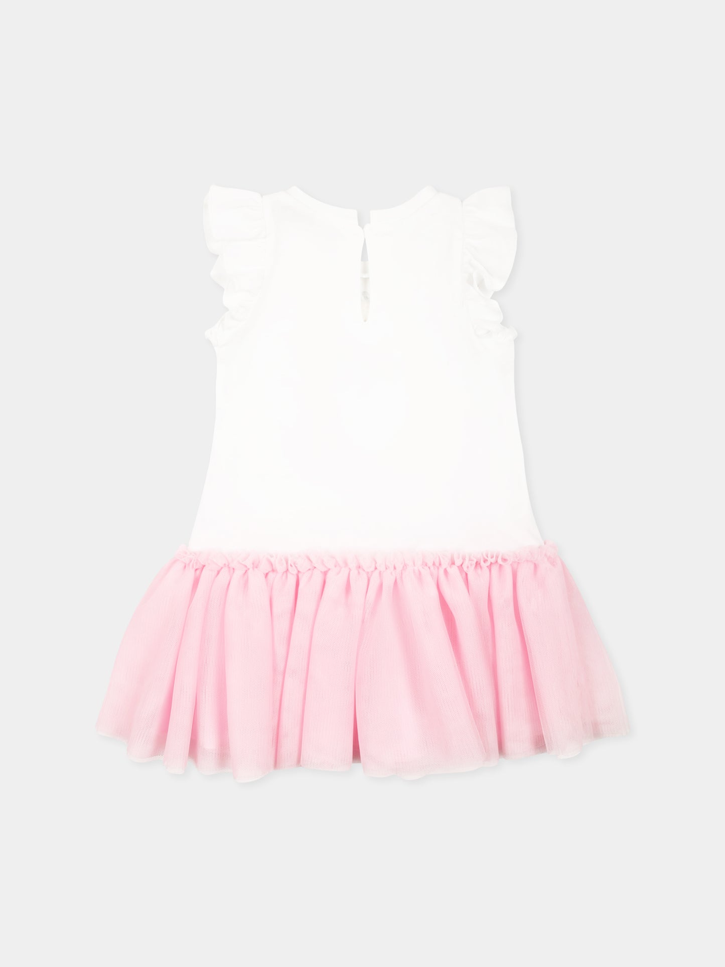 Robe multicolore pour bébé fille avec Alice au Pays des Merveilles