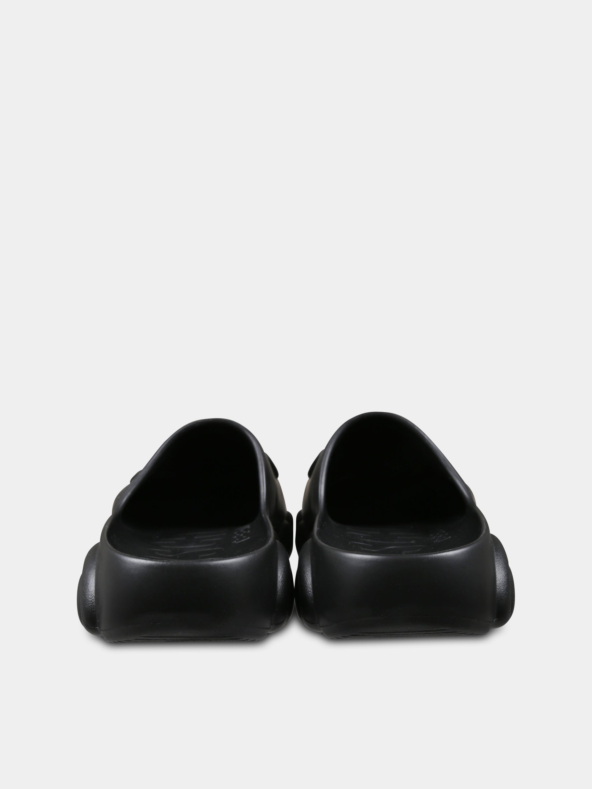 Sabot neri per bambini con Teddy Bear,Moschino Kids,80634 1