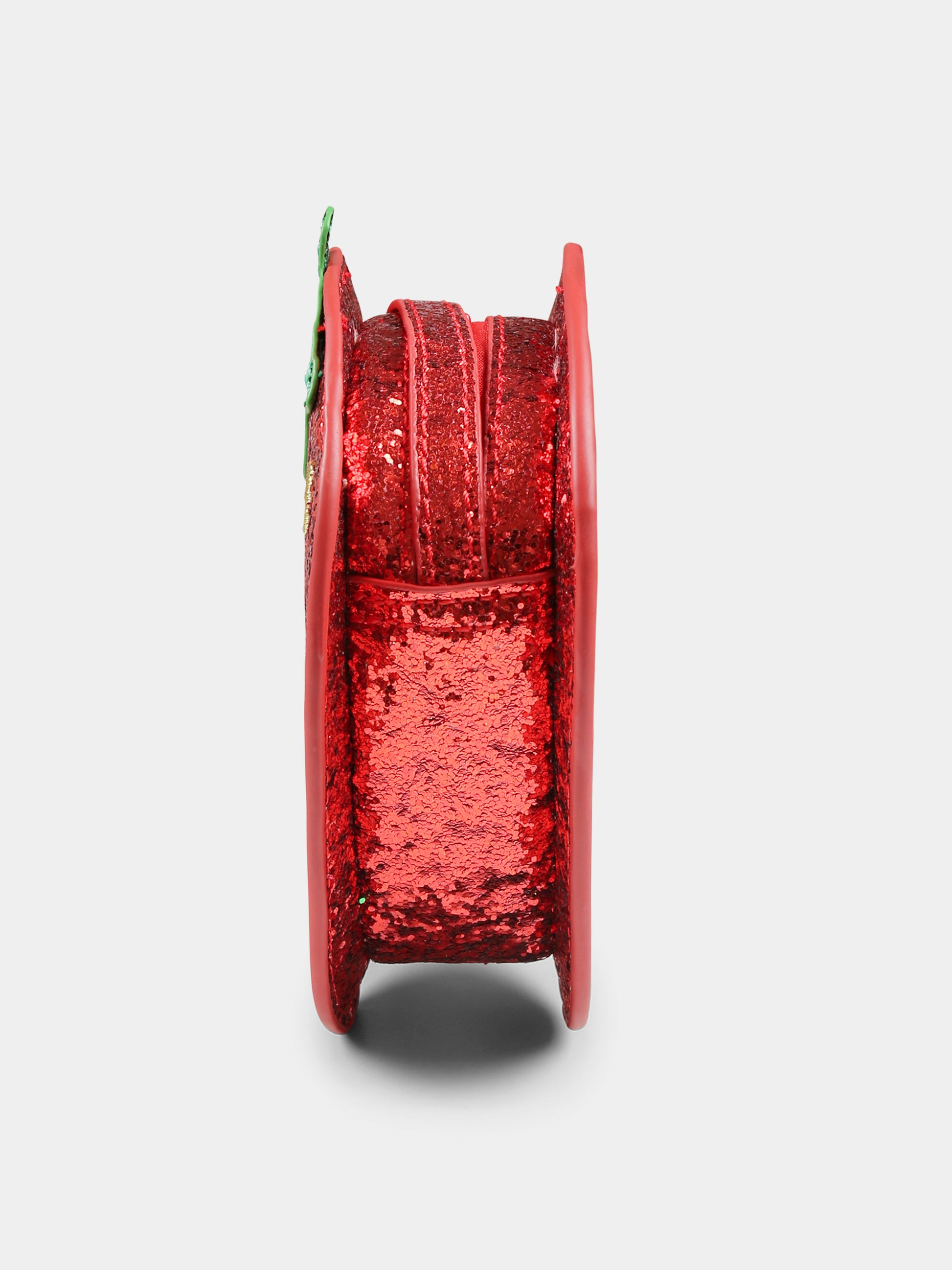 Borsa rossa per bambina con fragola,Konges Sløjd,KS102388 BARBADOS CHERRY