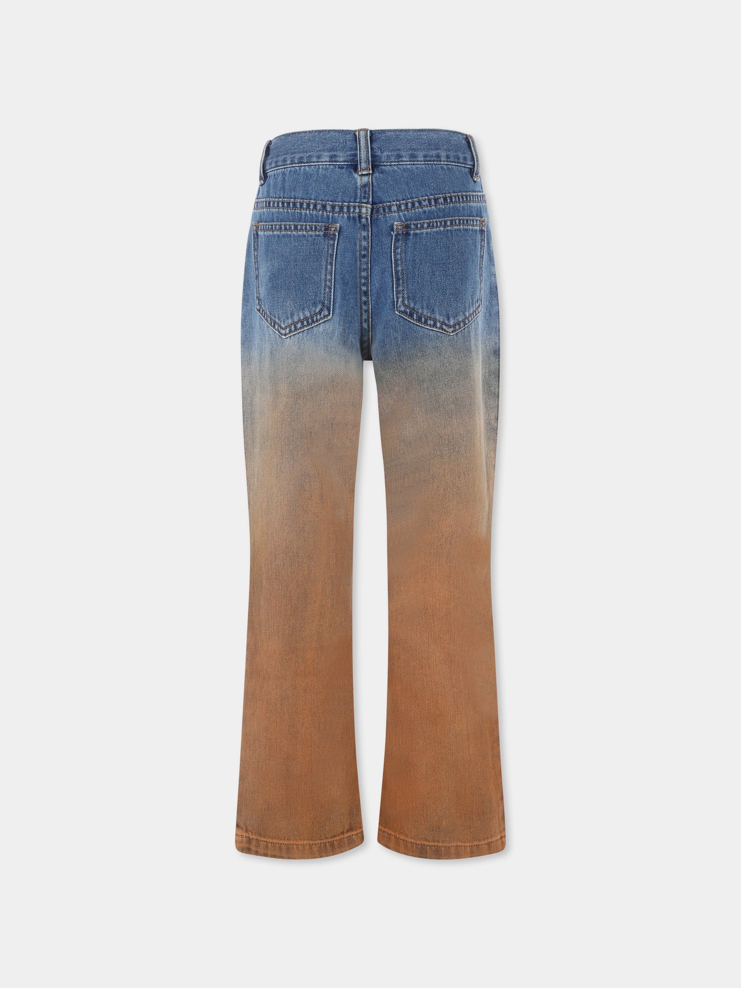 Jean denim pour fille avec logo