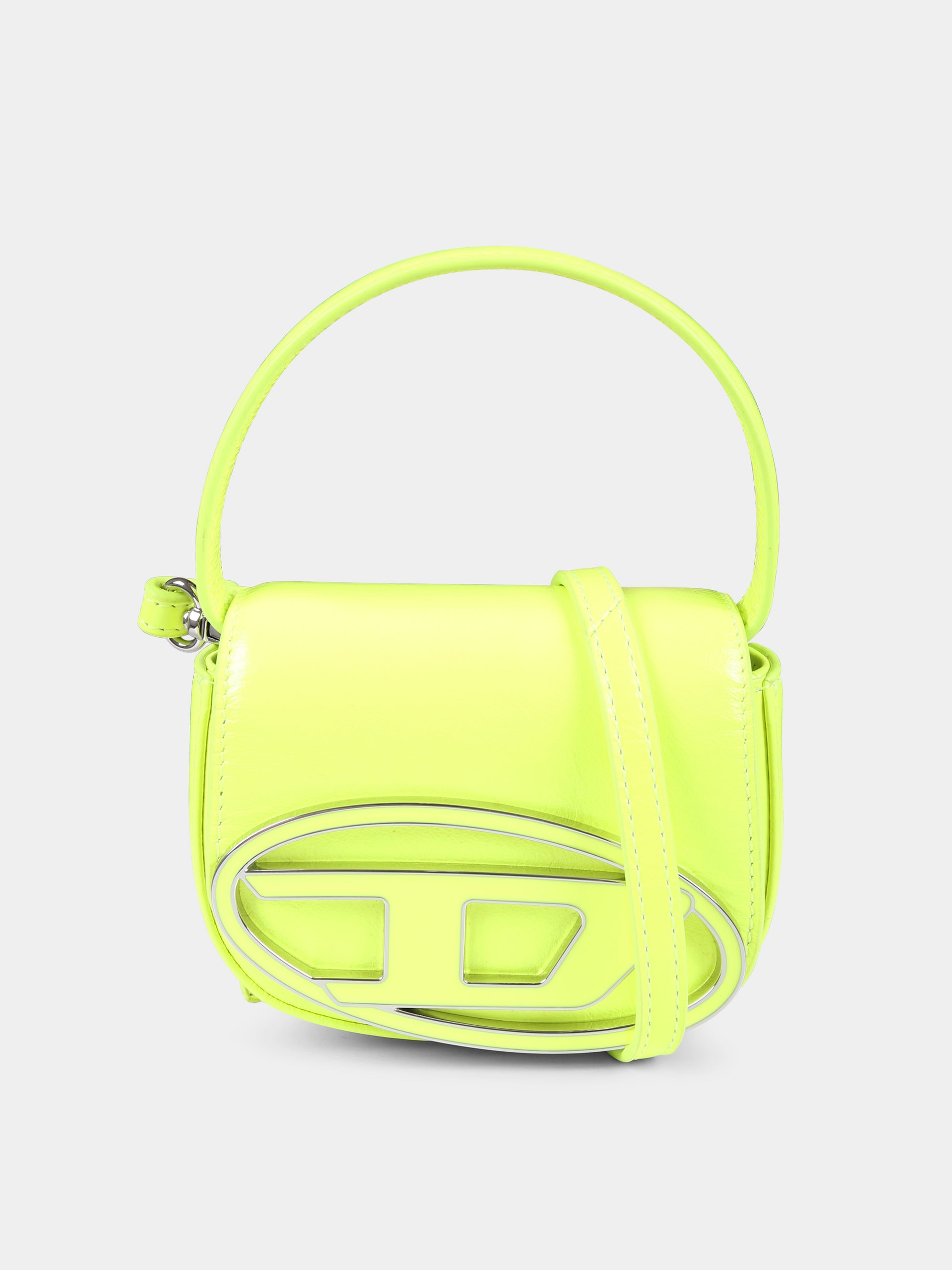 Borsa gialla per bambina con logo,Diesel,J01572 P3193 T3121