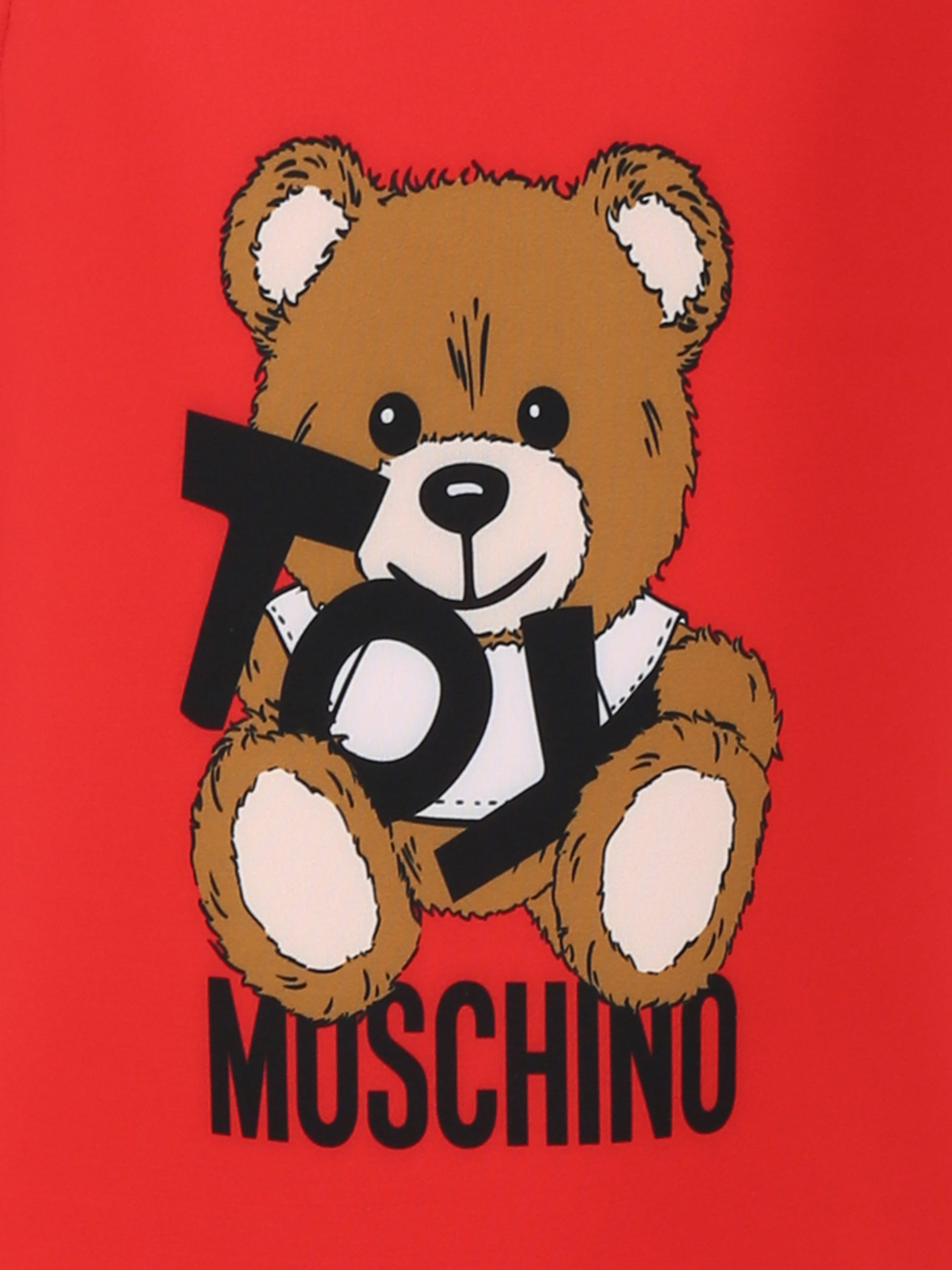 Costume intero rosa per bambina con Teddy Bear,Moschino Kids,HJL00B LKA00 50109