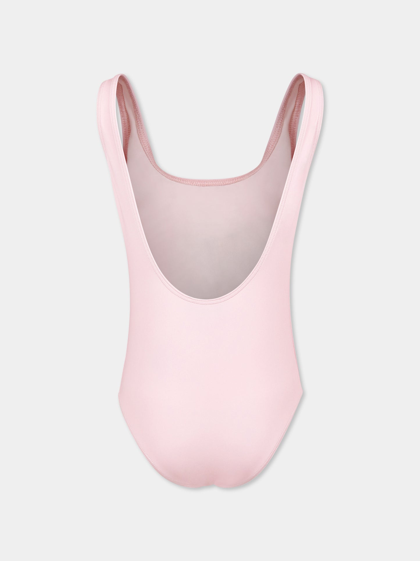 Maillot de bain rose pour fille avec Teddy Bear