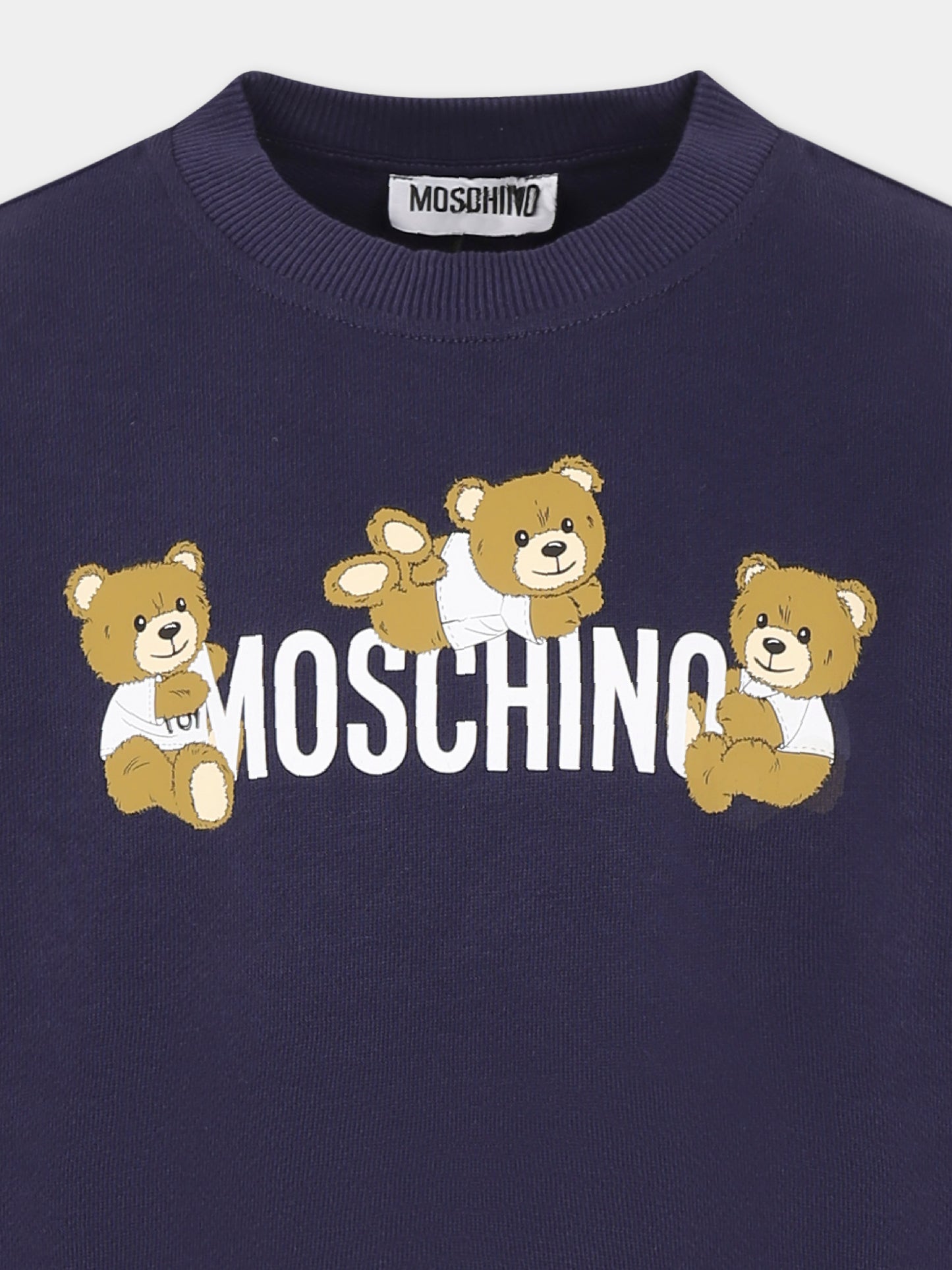 Sweat-shirt bleu pour enfants avec Teddy Bears