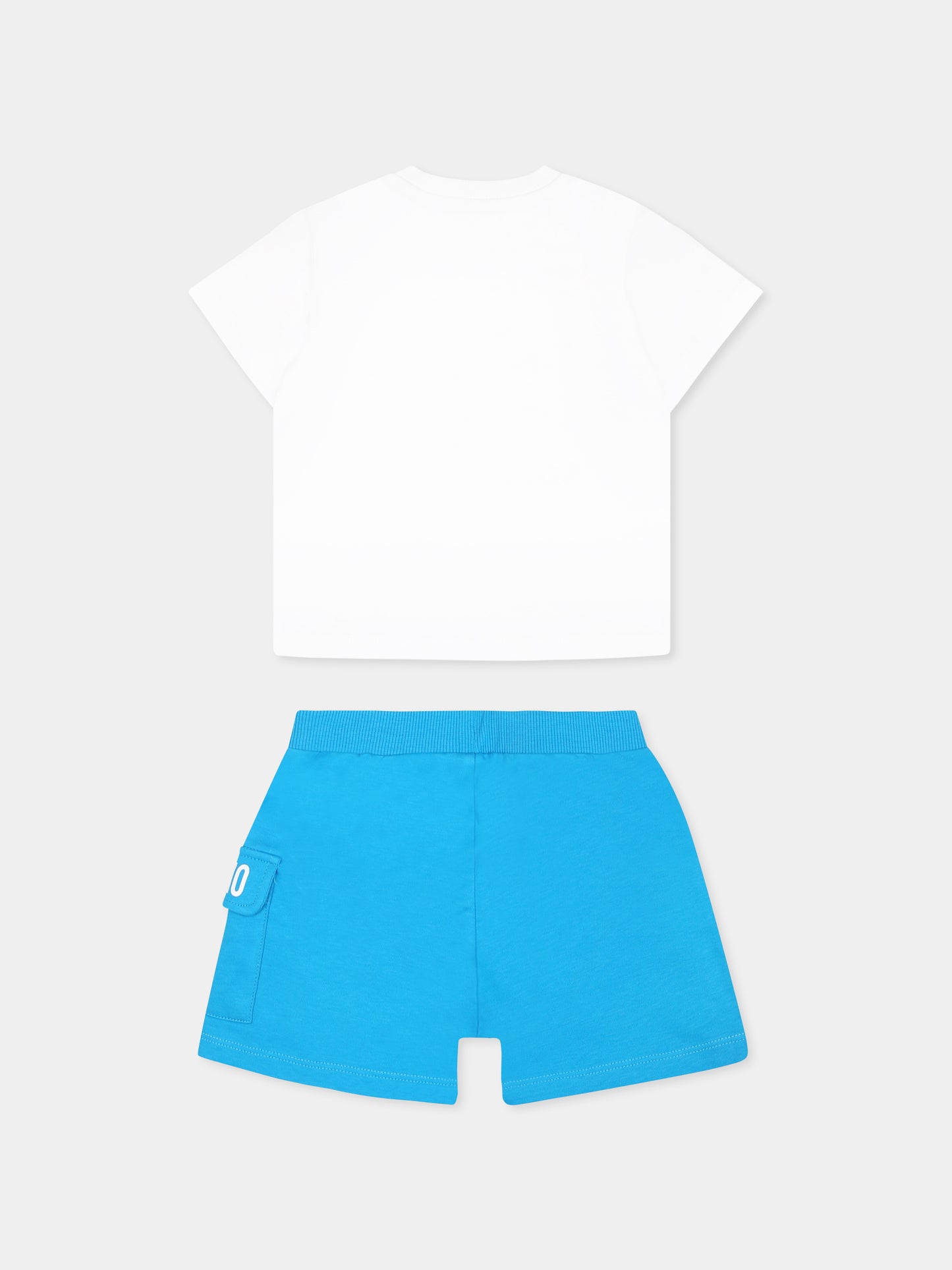 Ensemble multicolore pour bébé garçon avec Teddy Bear