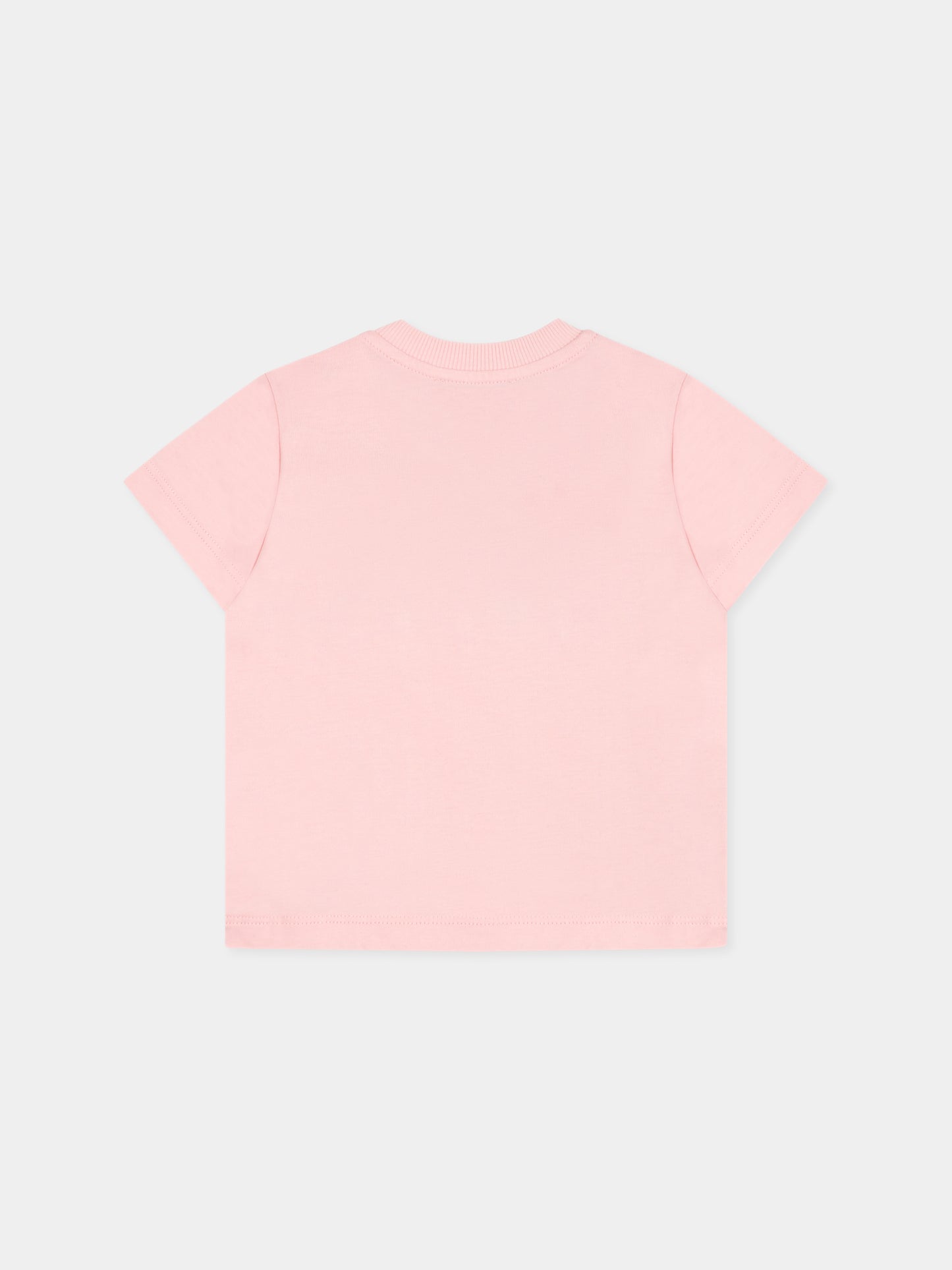 T-shirt rose pour bébé fille avec Teddy Bears