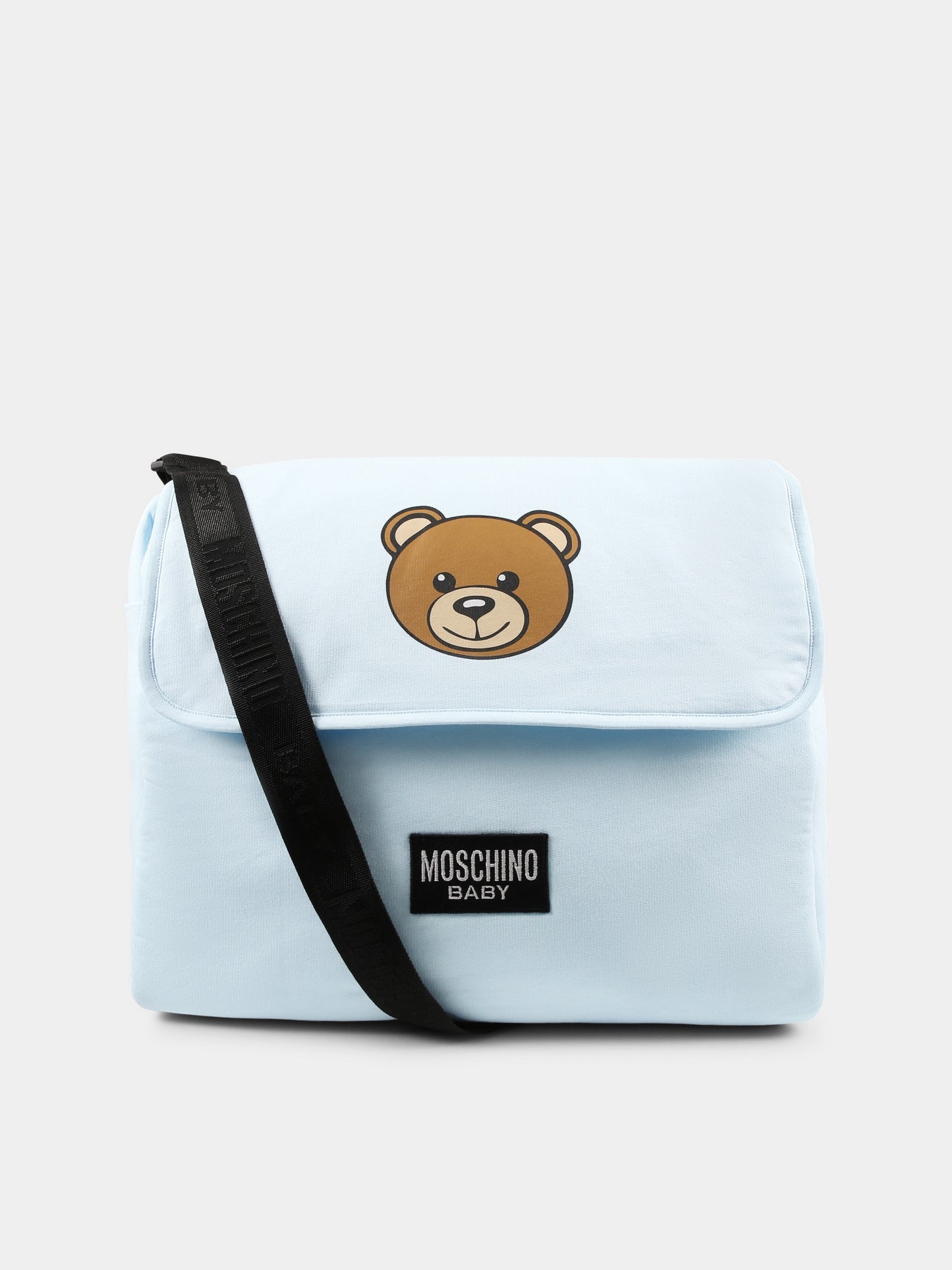 Sac à langer bleu clair pour bébé garçon avec Teddy Bear