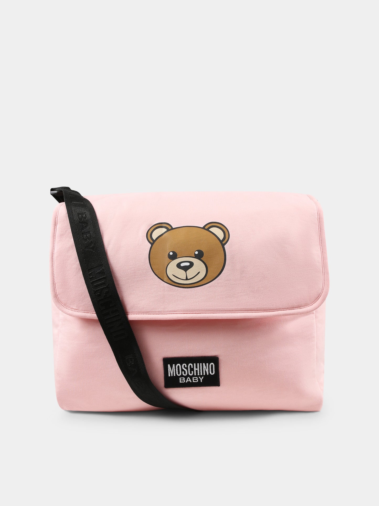 Sac à langer rose pour bébé fille avec Teddy Bear