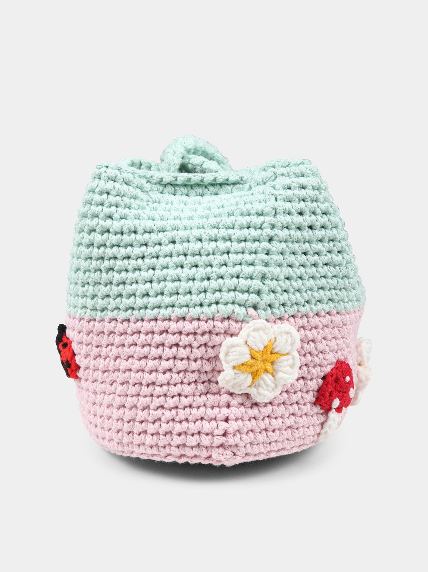 Sac multicolore pour fille avec maison