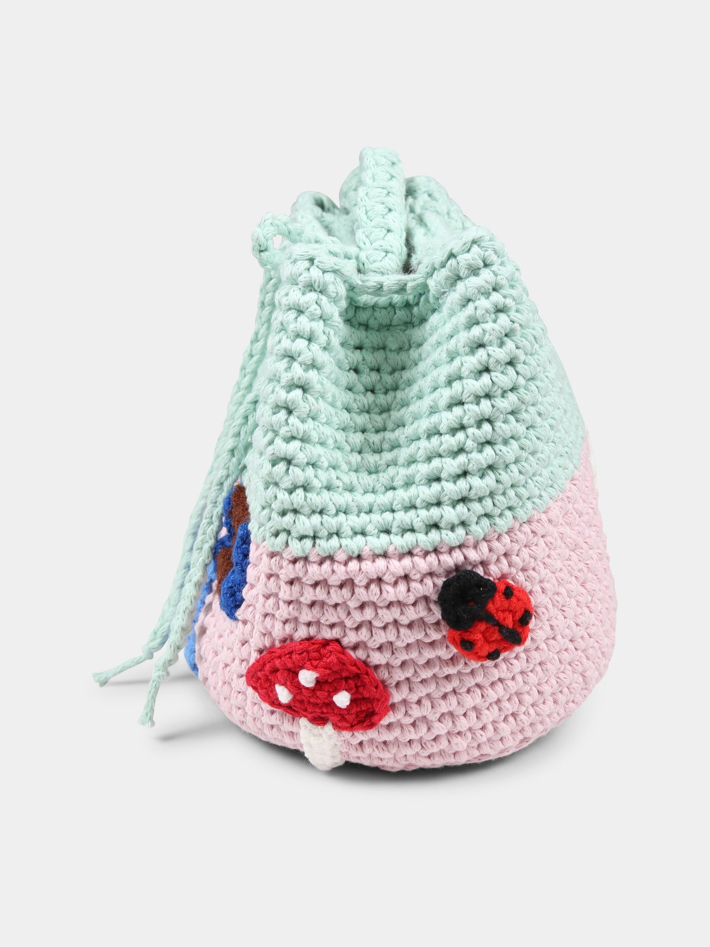 Sac multicolore pour fille avec maison