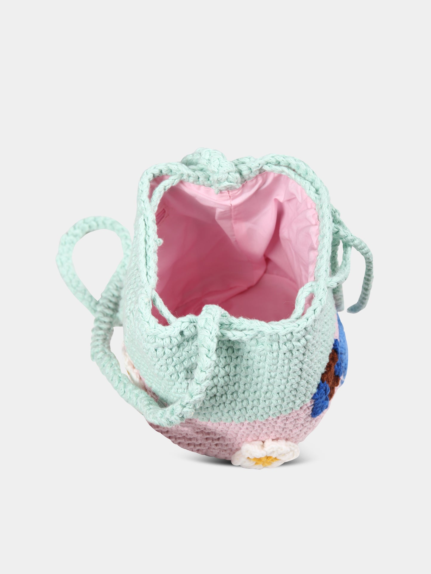 Sac multicolore pour fille avec maison