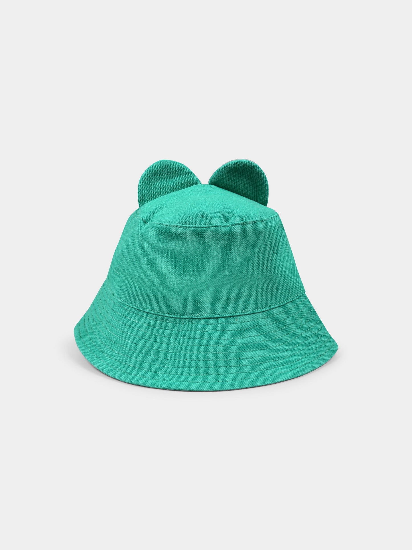 Cloche verte pour garçon avec grenoiulle