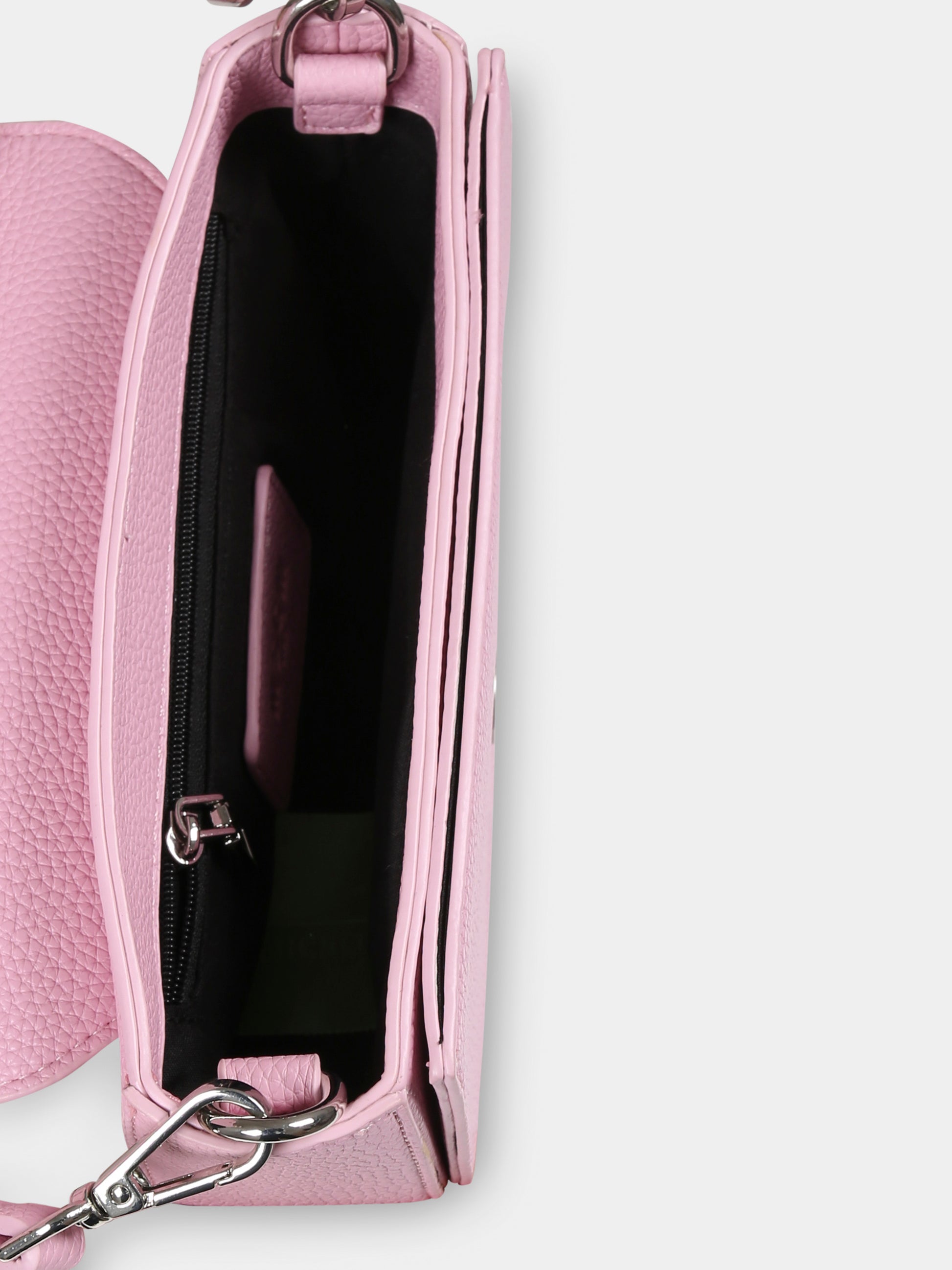 Borsa rosa per bambina con logo,Msgm Kids,S5MSJGBA192 MS003