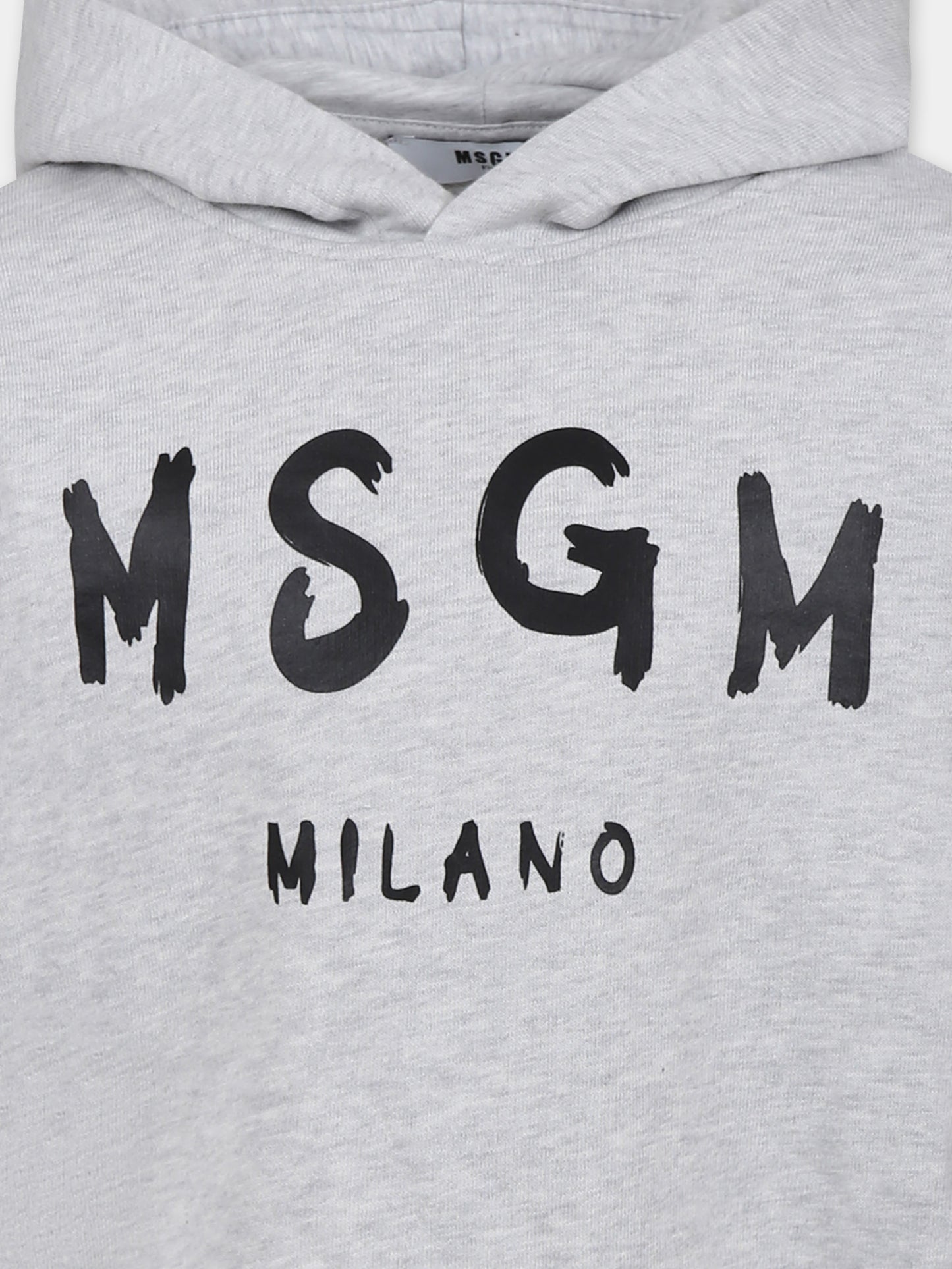 Sweat gris pour enfants avec logo