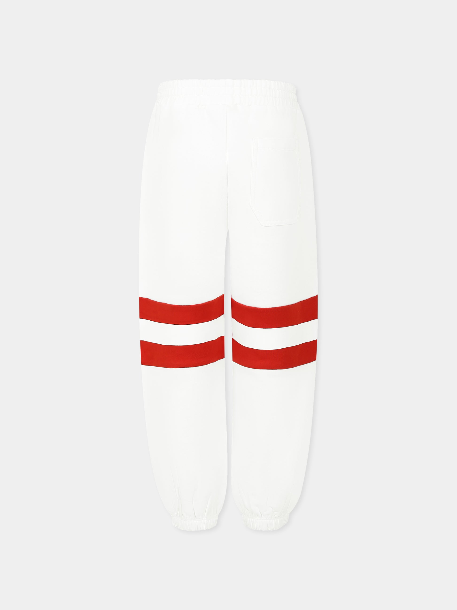 Pantaloni bianchi per bambino con logo,Stella Mccartney Kids,TW6R70 Z0499 101