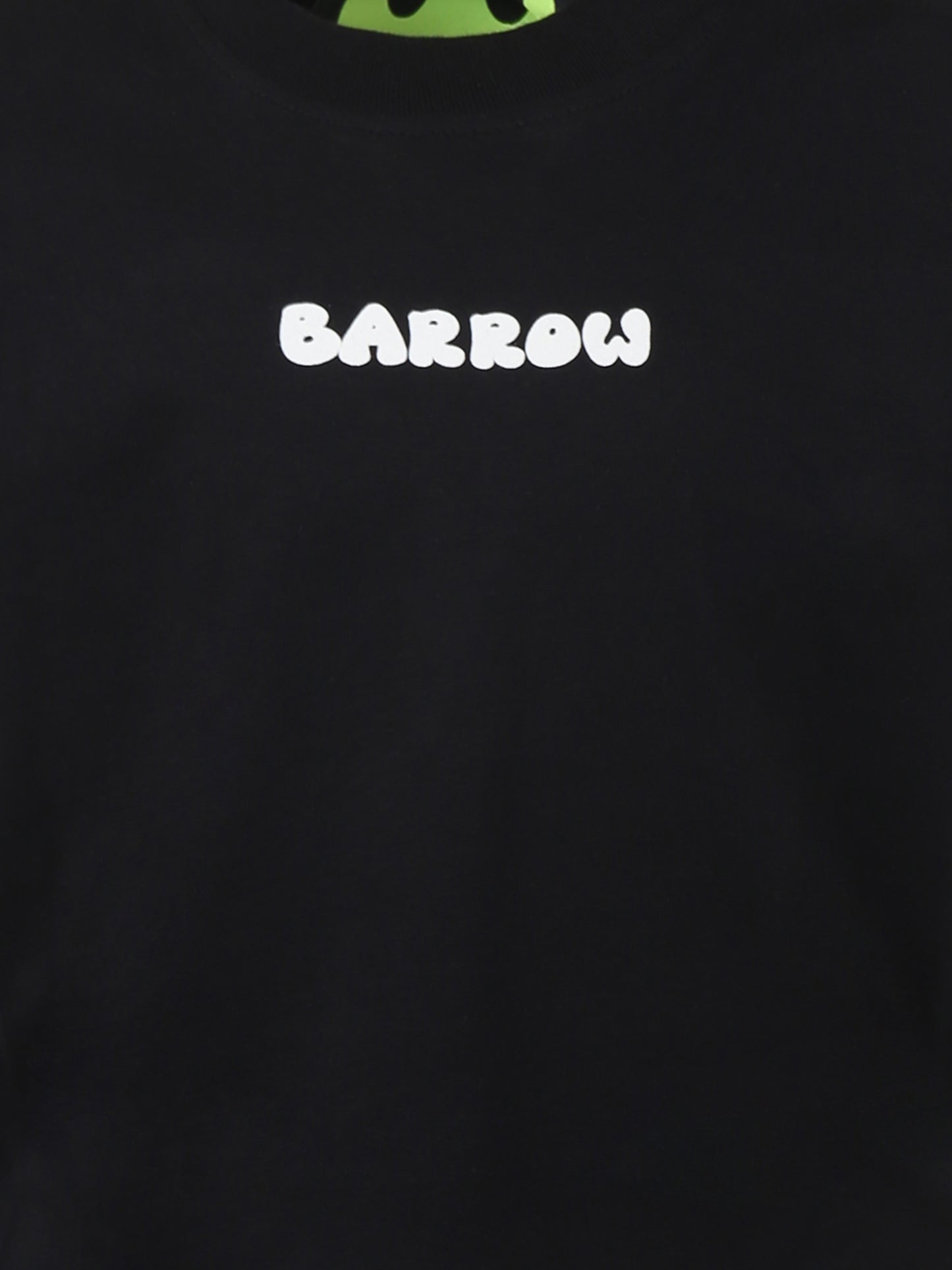 T-shirt nera per bambini con logo e stampa Bear,Barrow,S5BKJUTH029 110