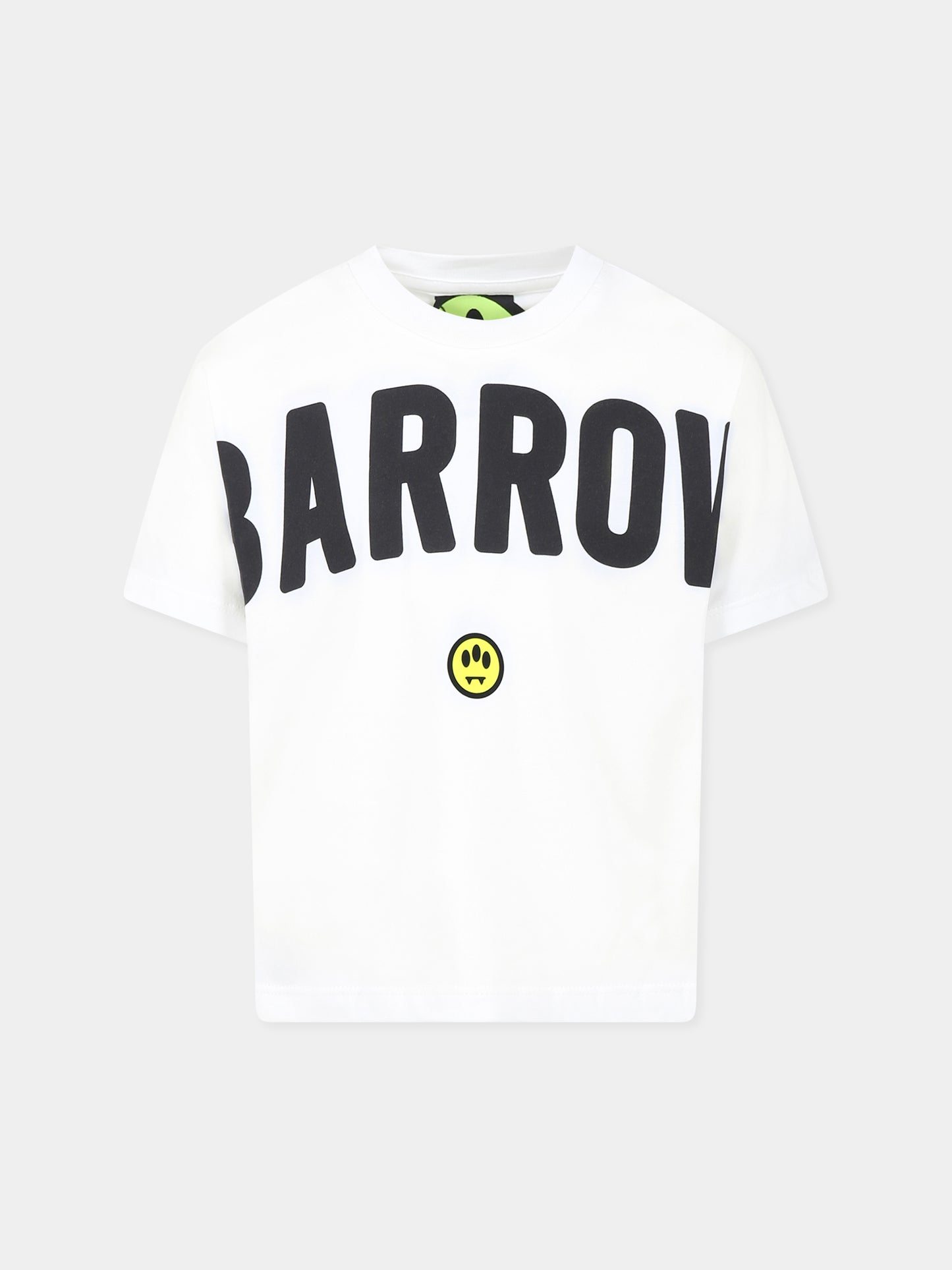 T-shirt vert pour enfants avec logo