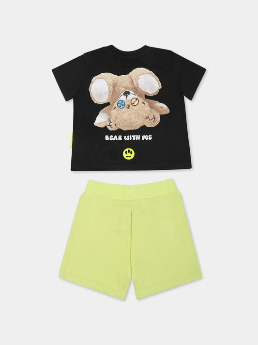 Ensemble multicolore pour bébé enfants avec imprimé Bear