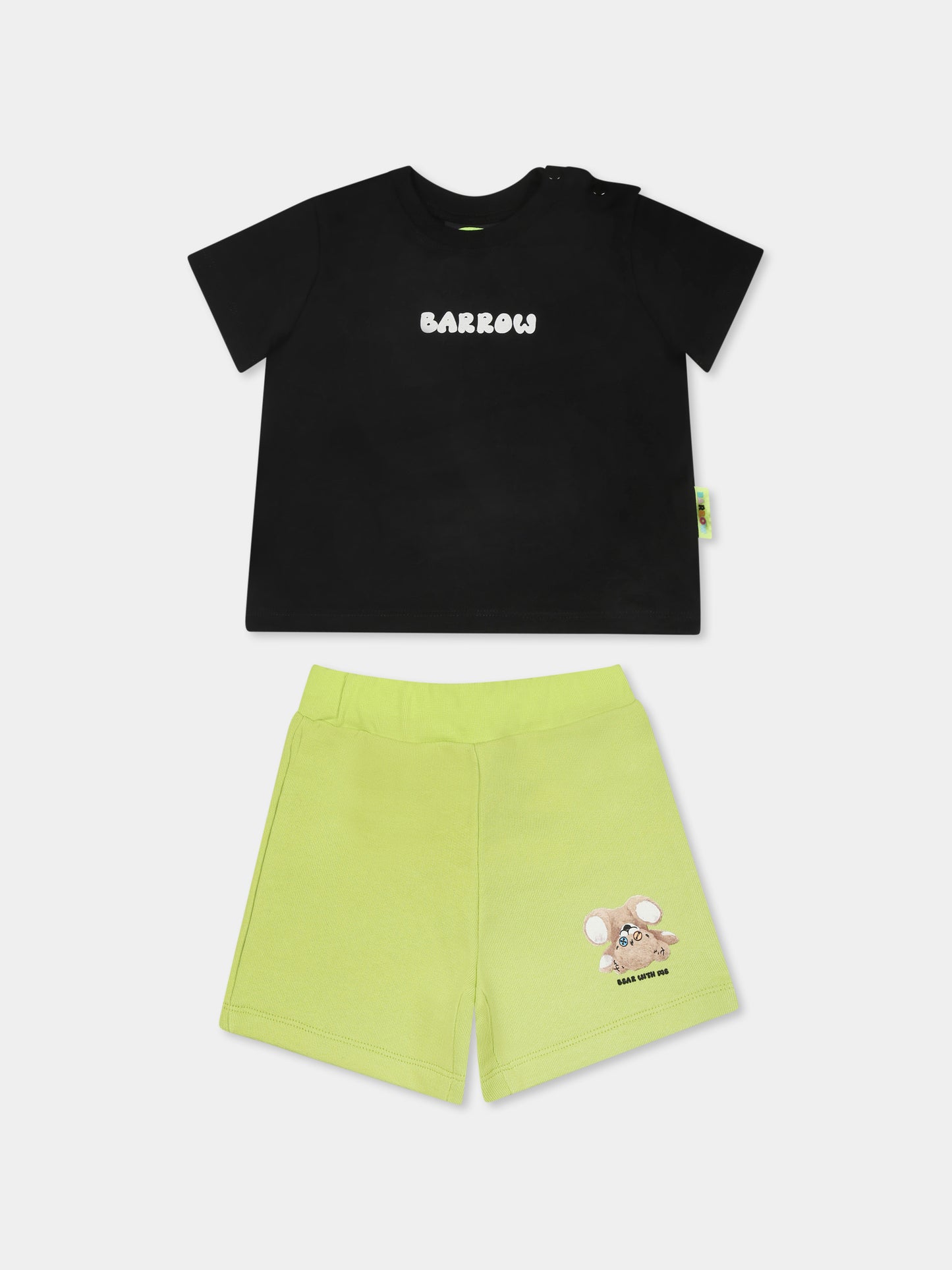 Ensemble multicolore pour bébé enfants avec imprimé Bear