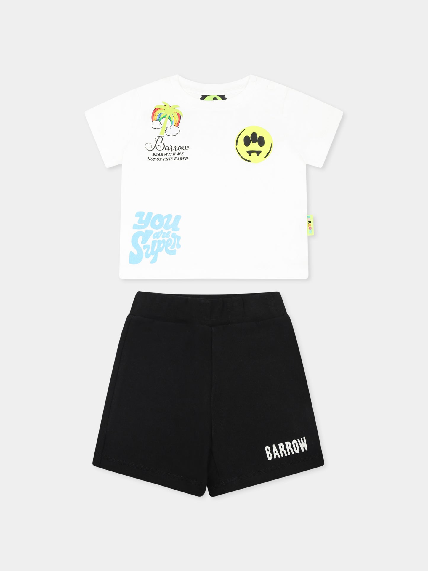 Ensemble multicolore pour bébé enfants avec imprimé Bear