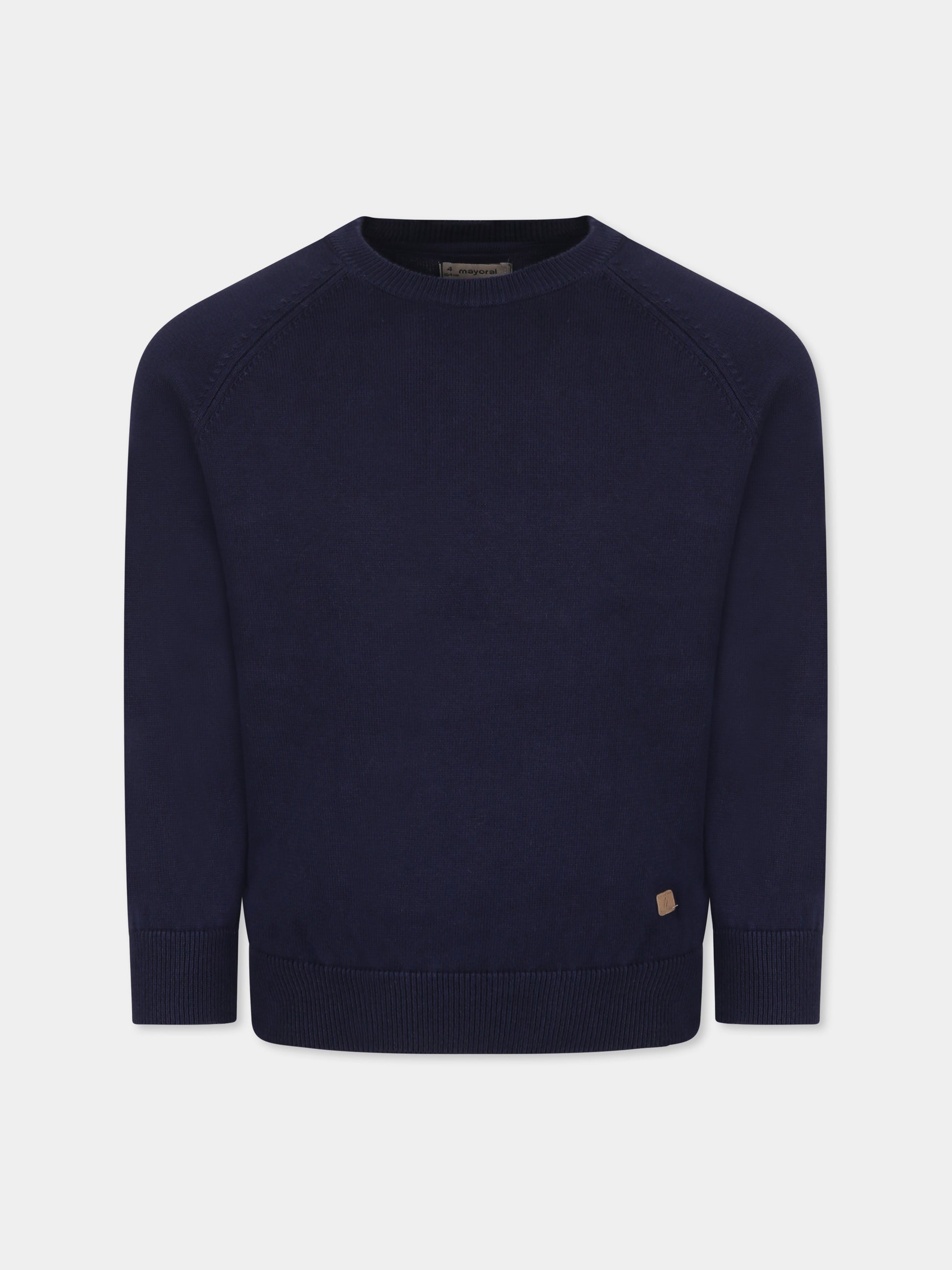 Maglione blu per bambino,Mayoral,311 054