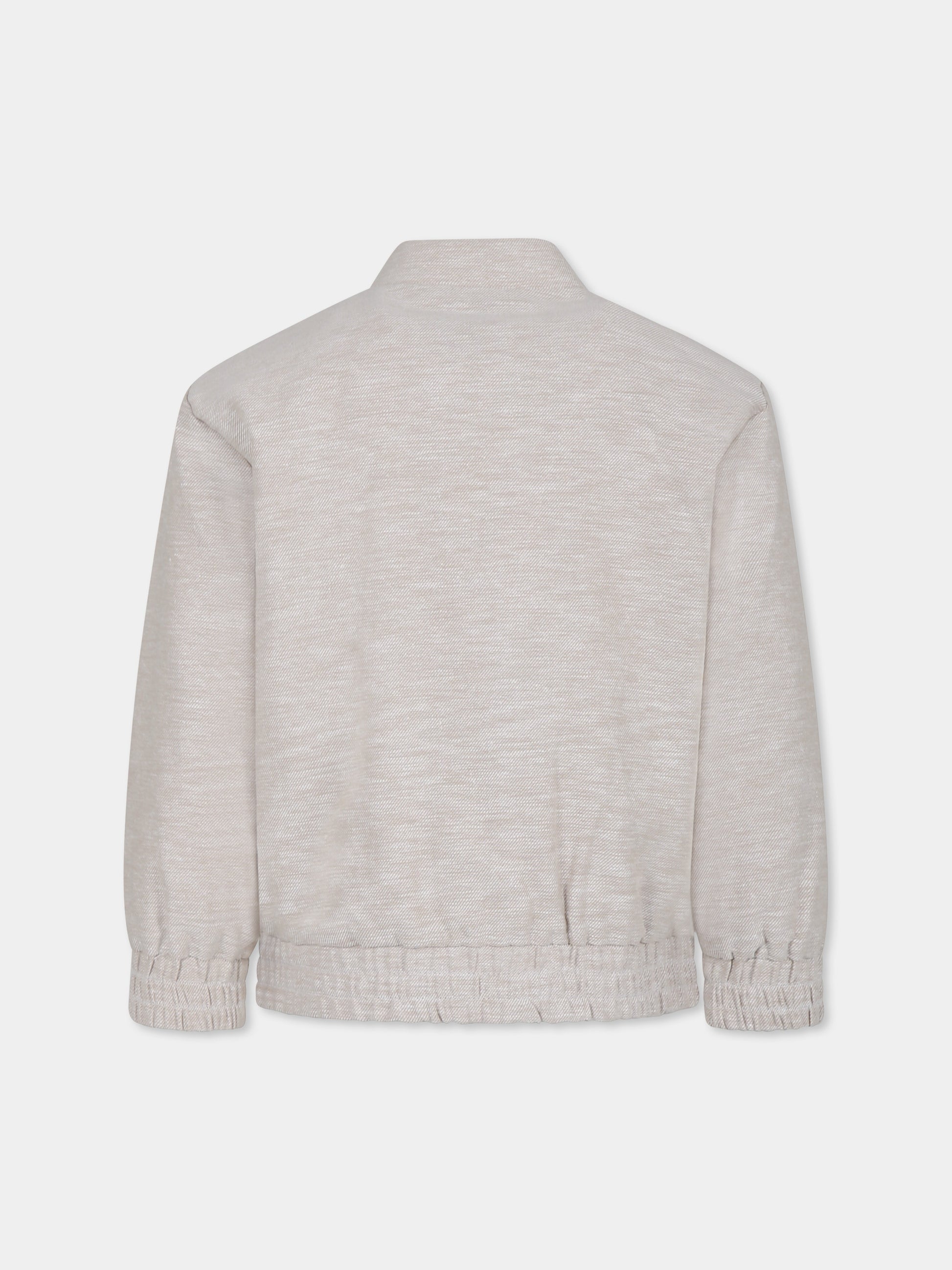 Bomber beige per bambino,Mayoral,3420 030