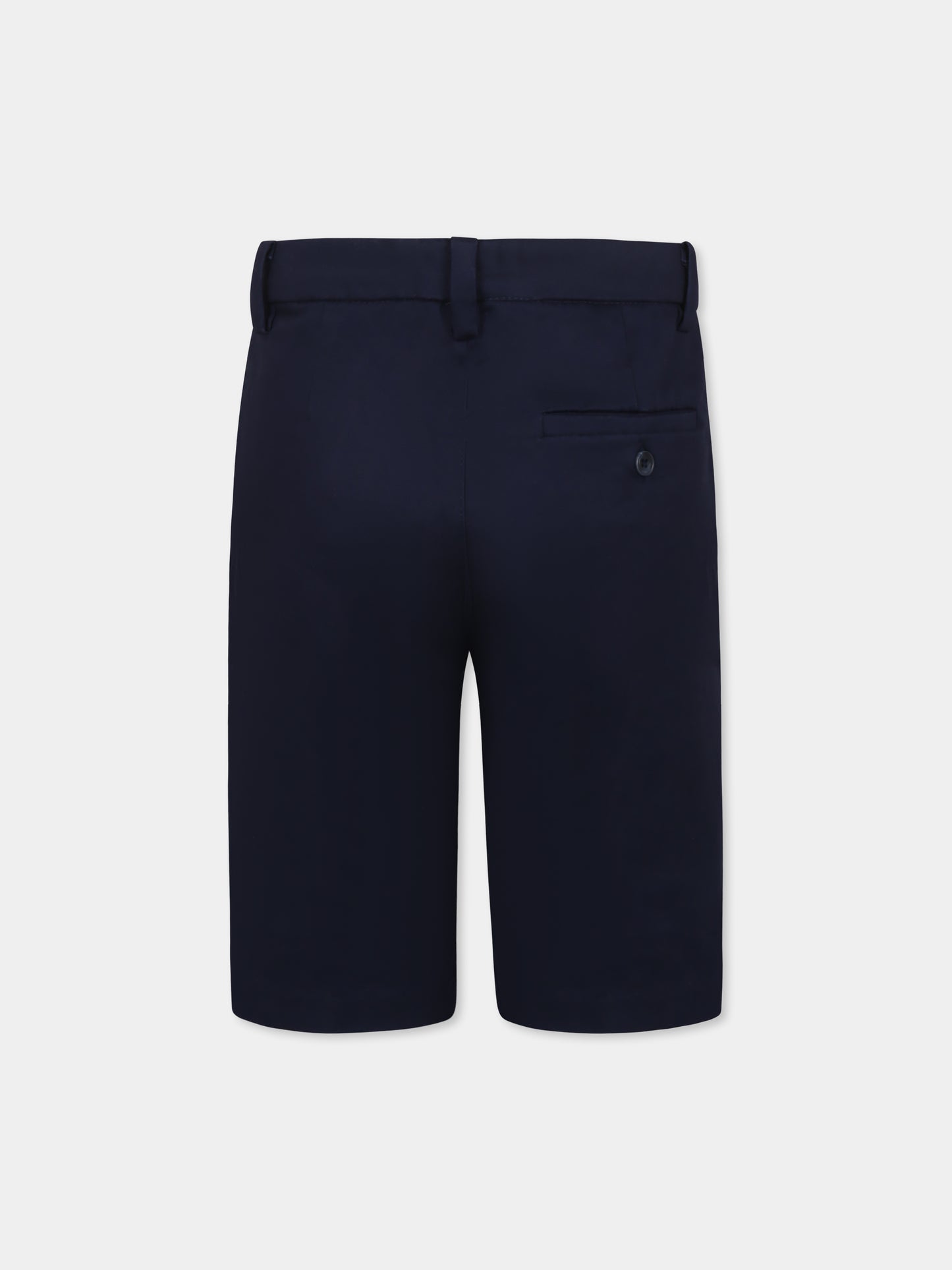 Short bleu pour garçon