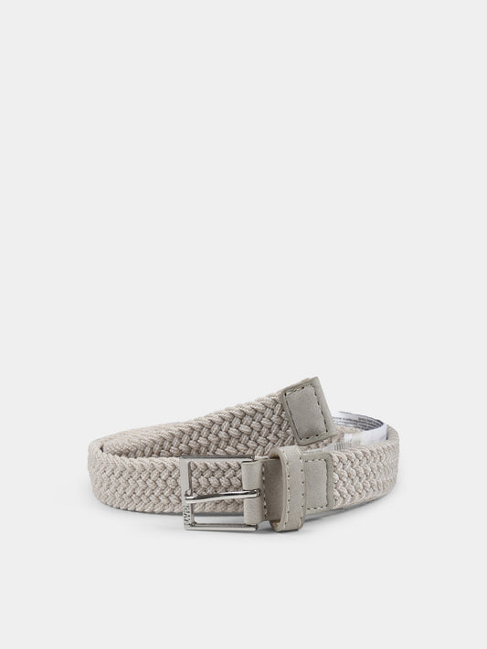 Ceinture beige pour garçon