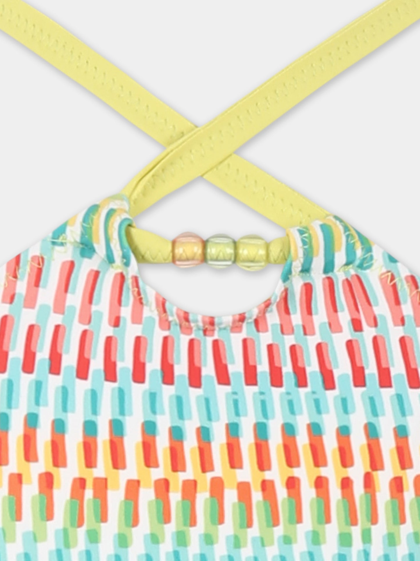 Bikini multicolore pour fille avec imprimé