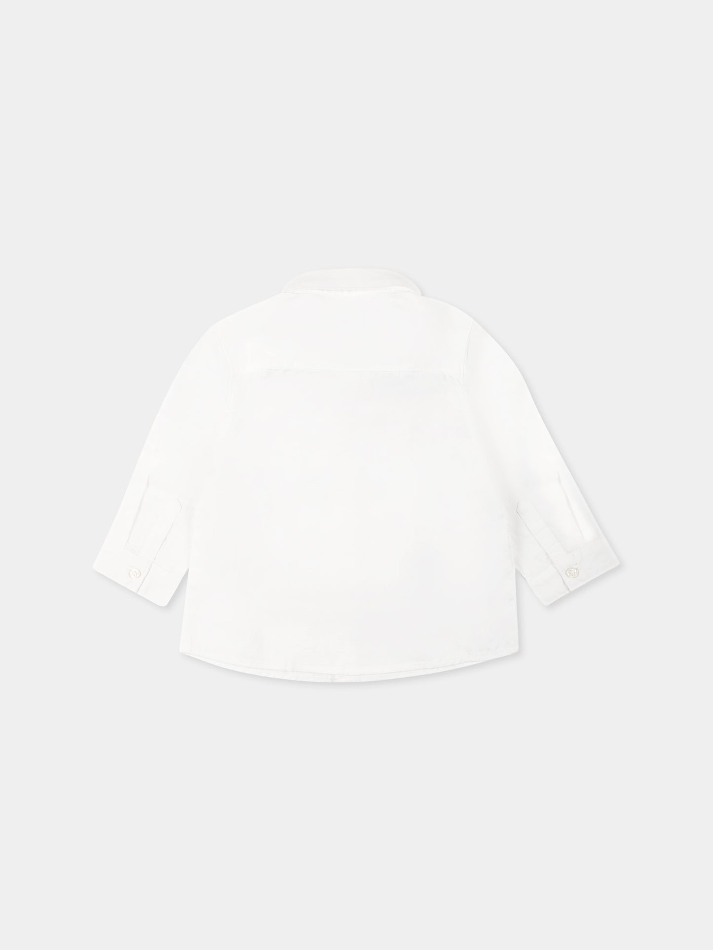 Chemise blanche pour bébé garçon