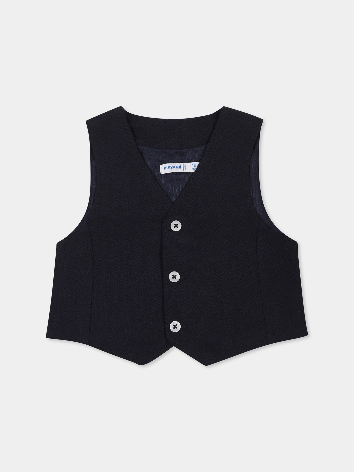 Panciotto blu per neonato,Mayoral,1303 048