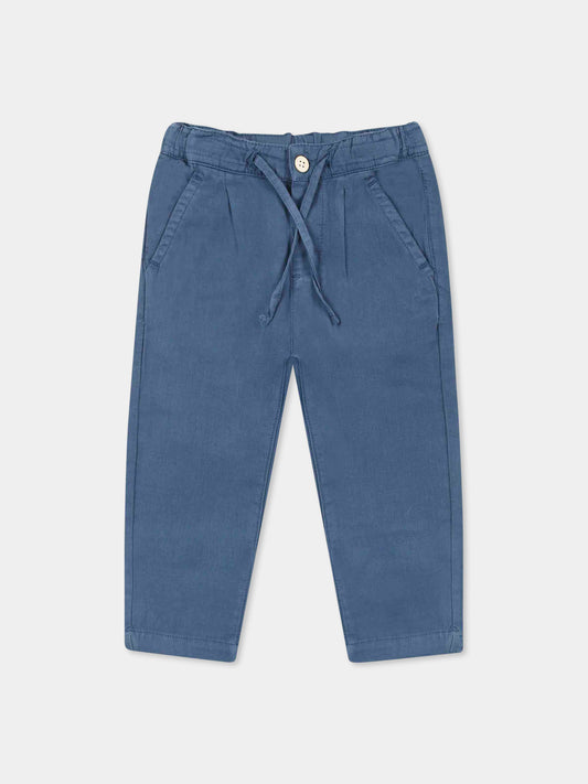 Pantalon bleu clair pour bébé garçon