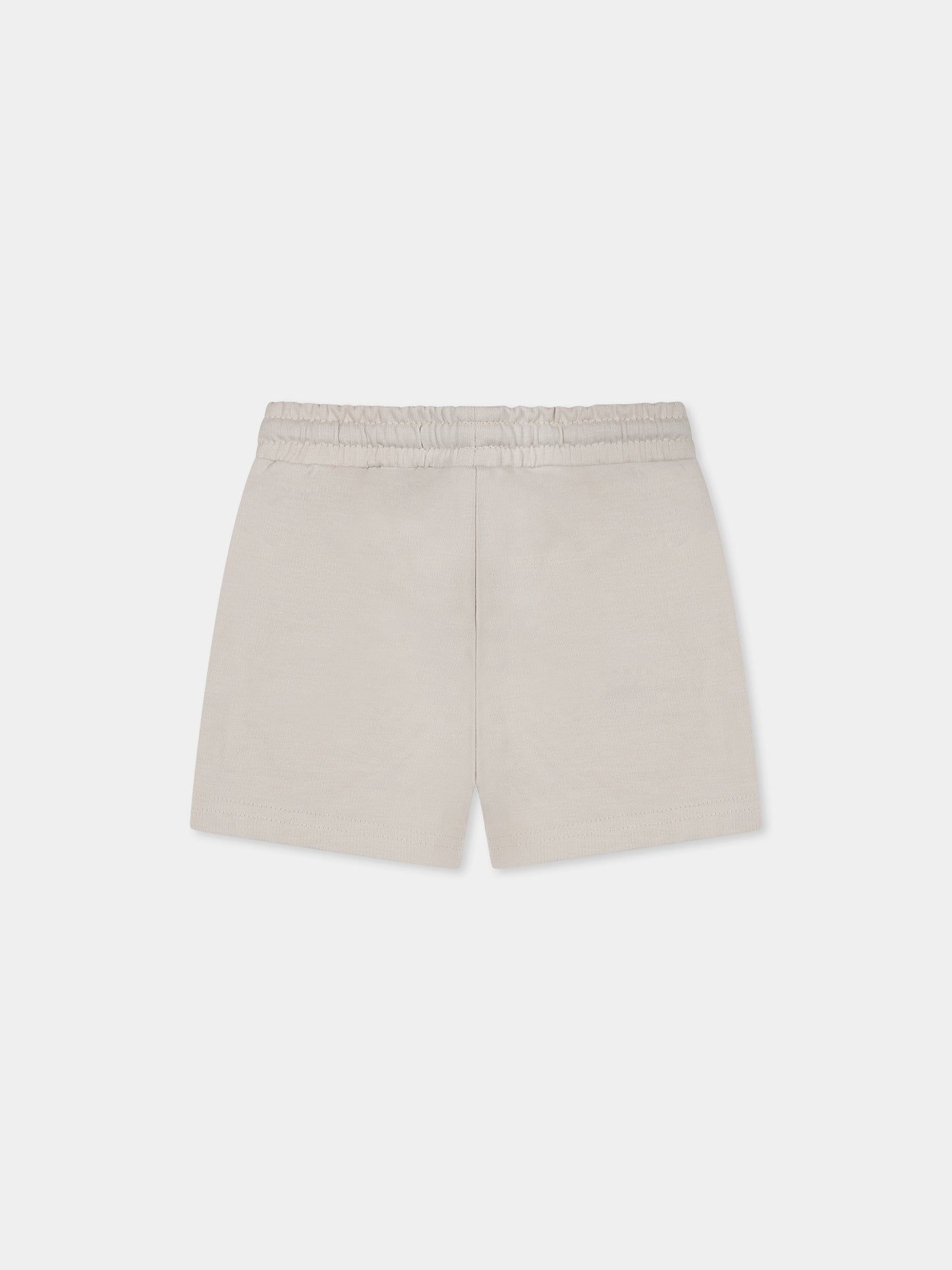 Shorts beige per neonato con dinosauro,Mayoral,1242 011