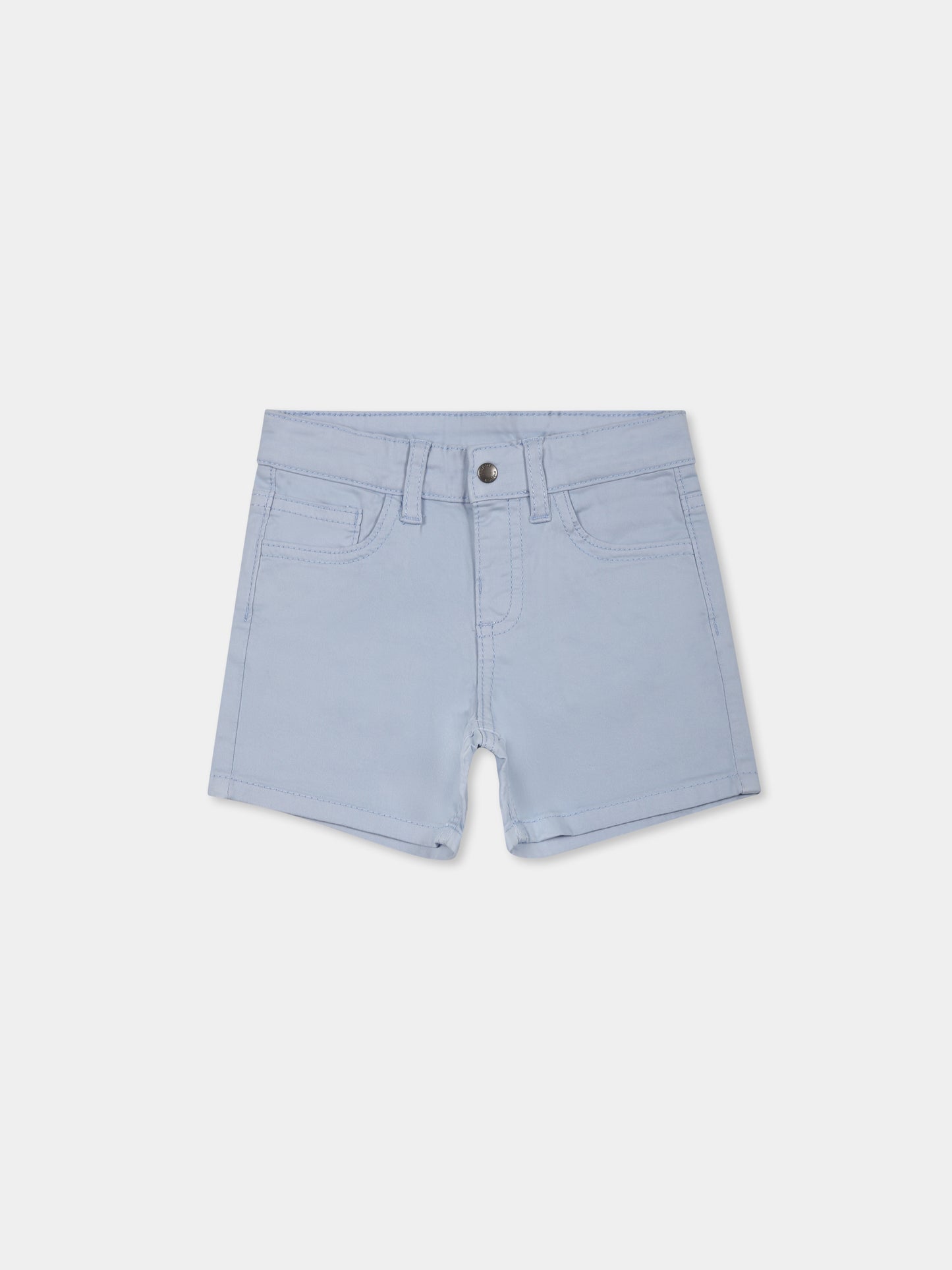 Shorts celeste per neonato,Mayoral,206 040