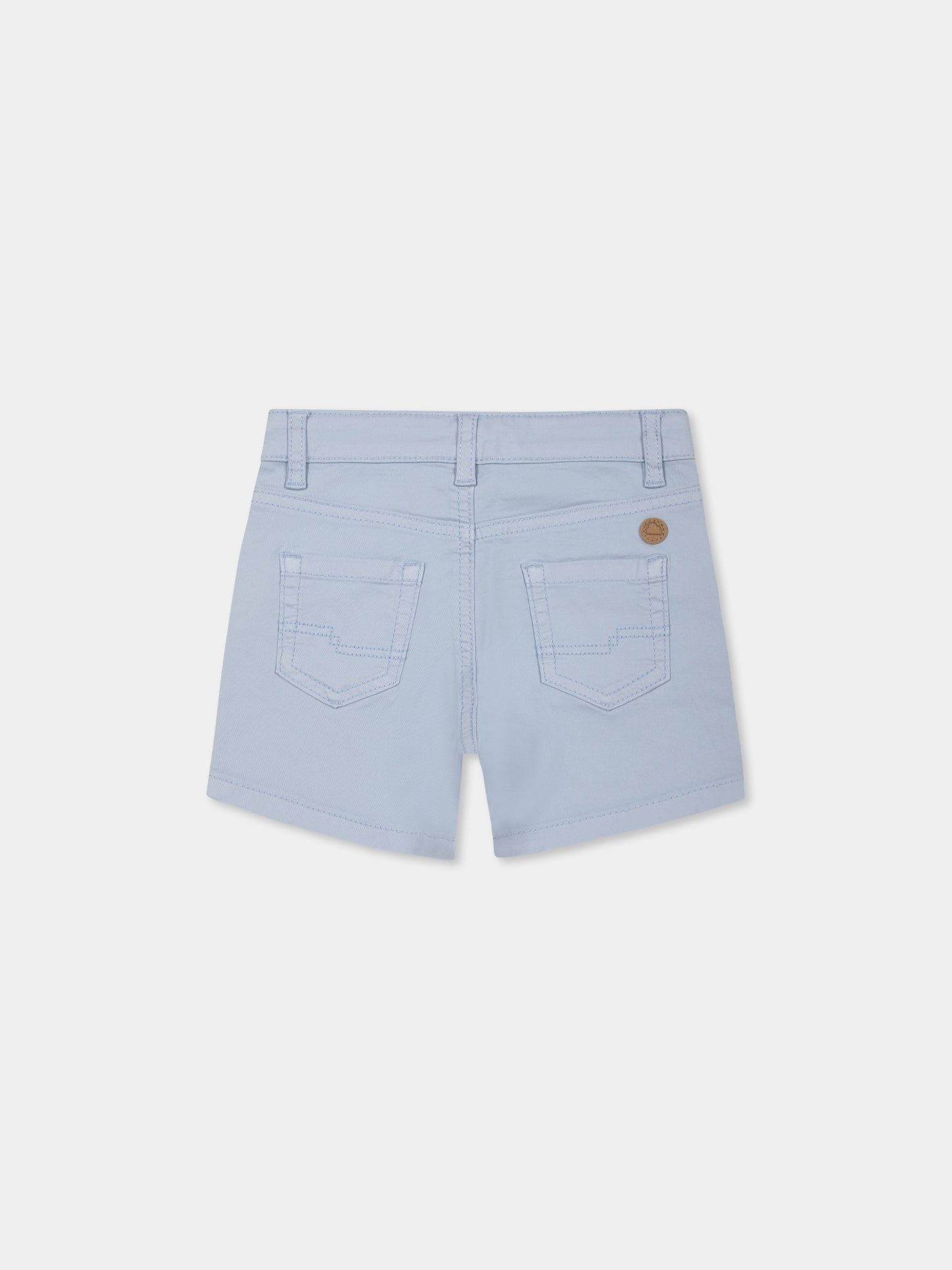 Shorts celeste per neonato,Mayoral,206 040